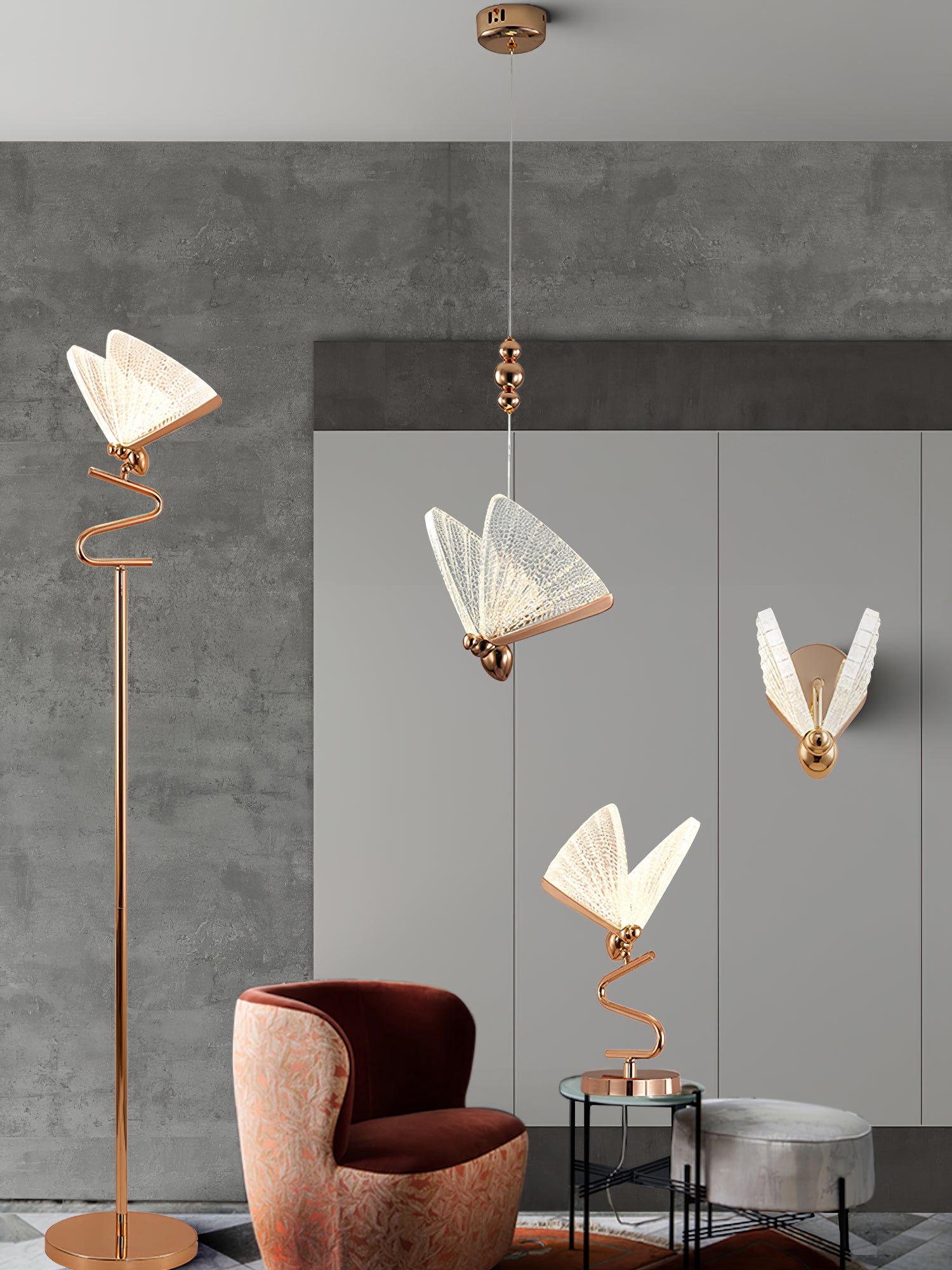 Butterfly Pendant Light - Lumpaz