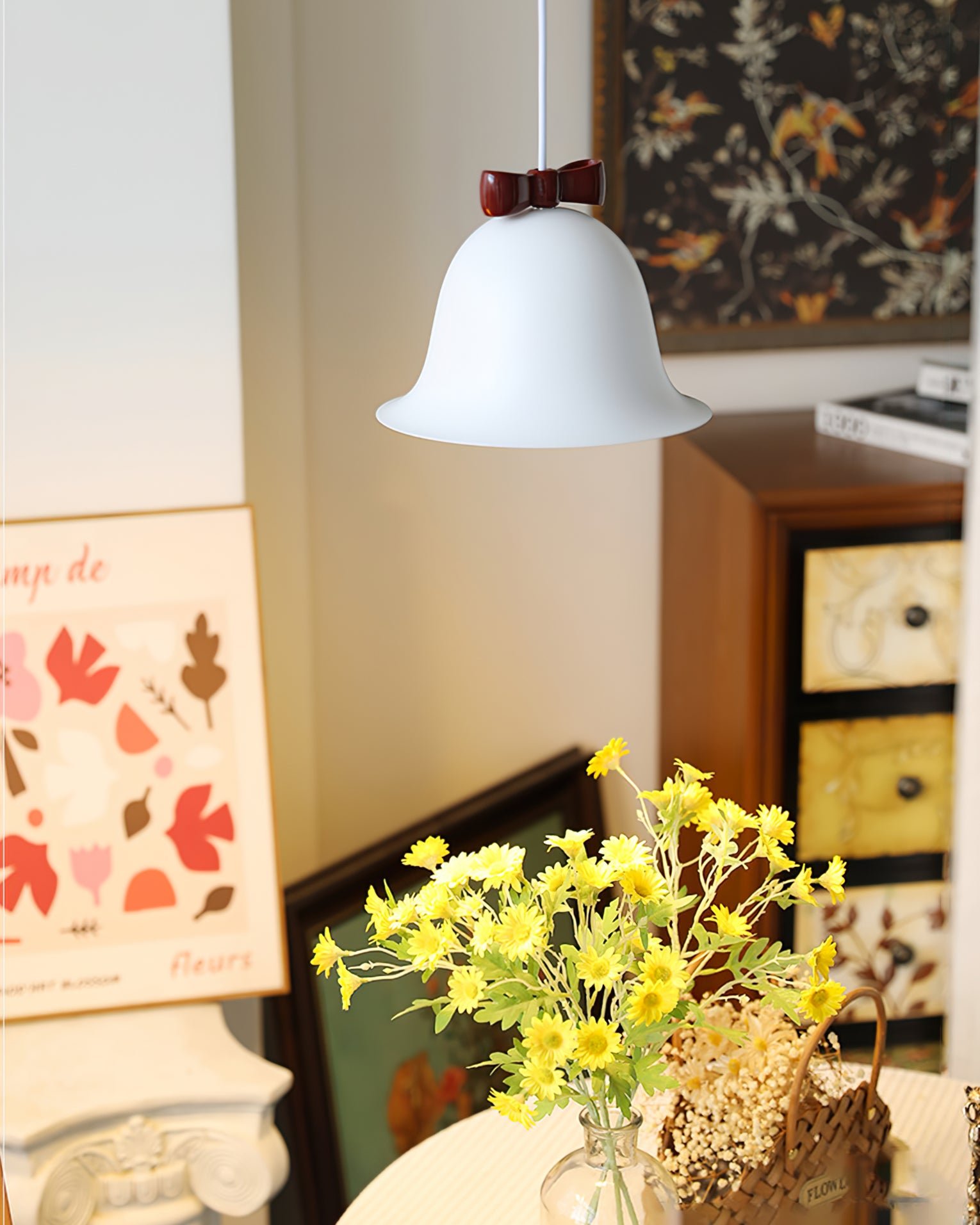 Bow Bell Pendant Lamp - Lumpaz