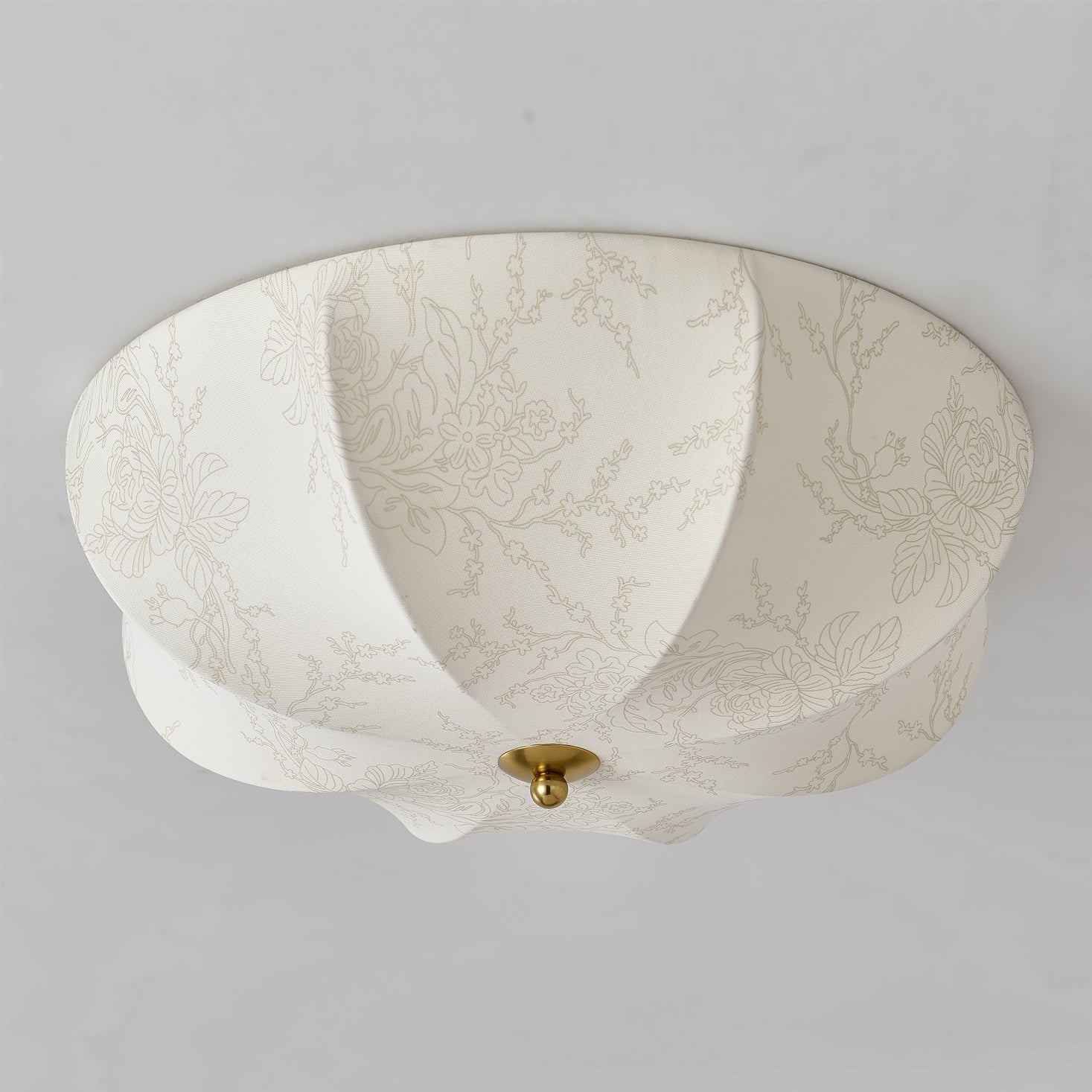 Orchid Fabric Ceiling Lamp - Lumpaz