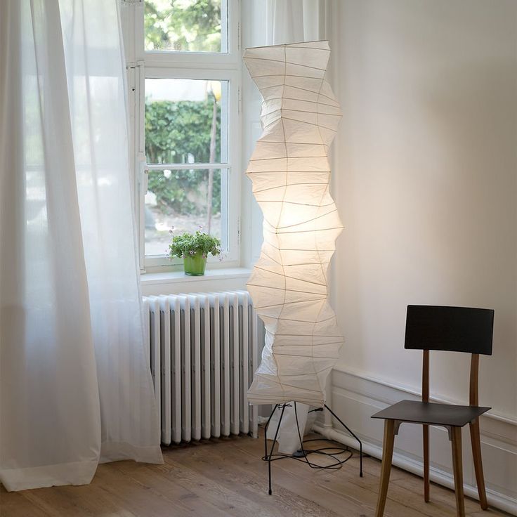 Washi Paper Floor Lamp - Lumpaz