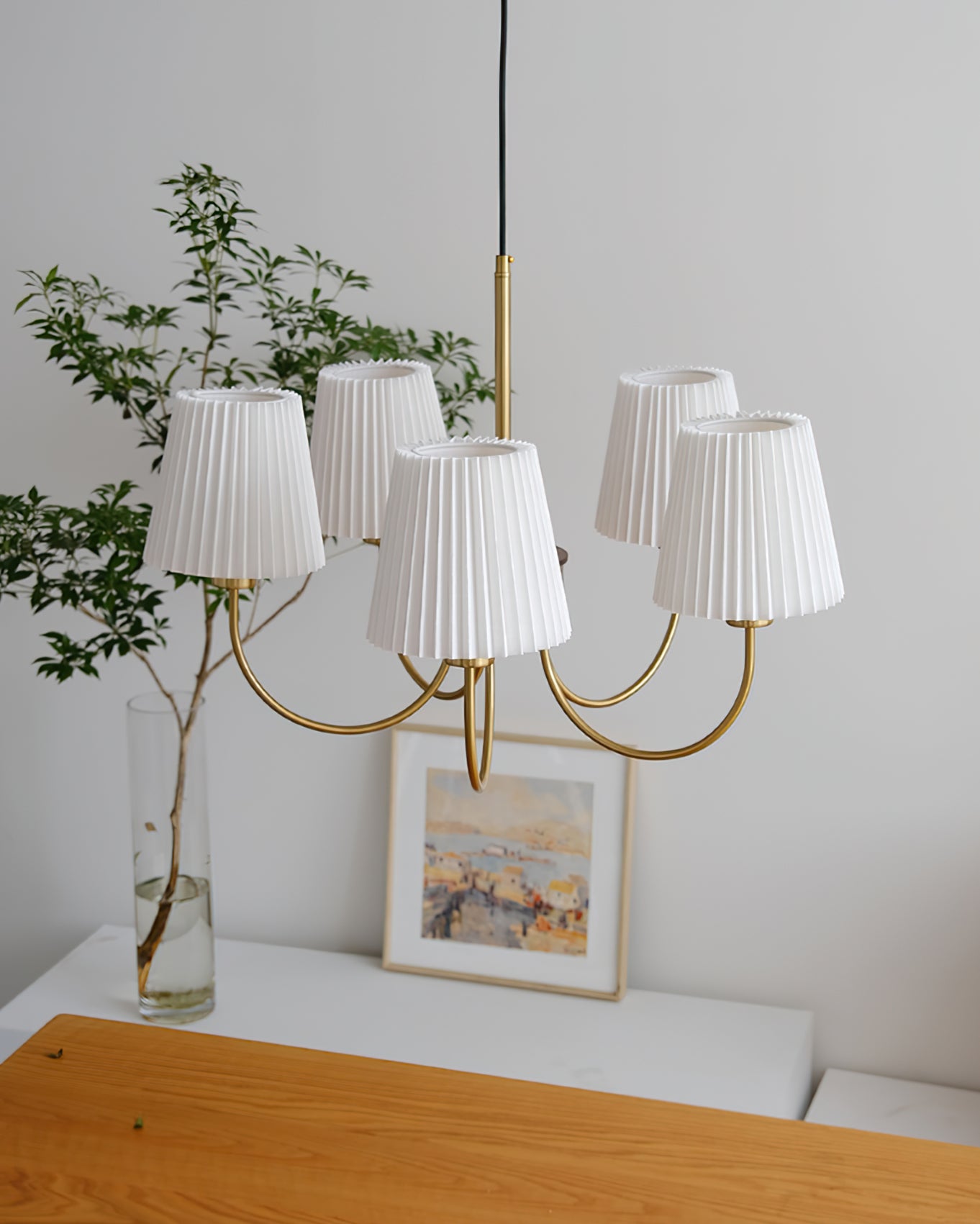 Josef Wood Chandelier - Lumpaz