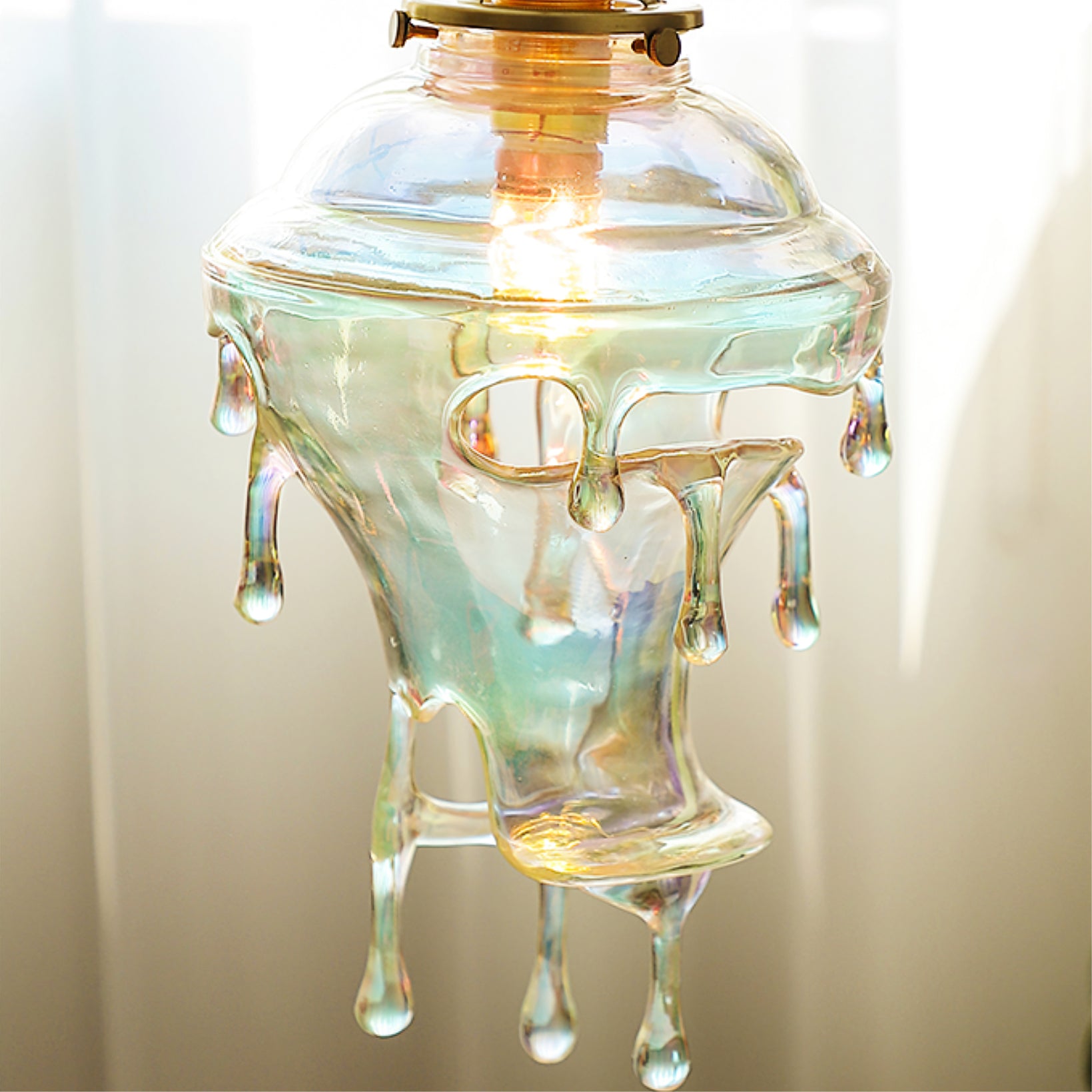 Water Droplets Resin Pendant Lamp - Lumpaz