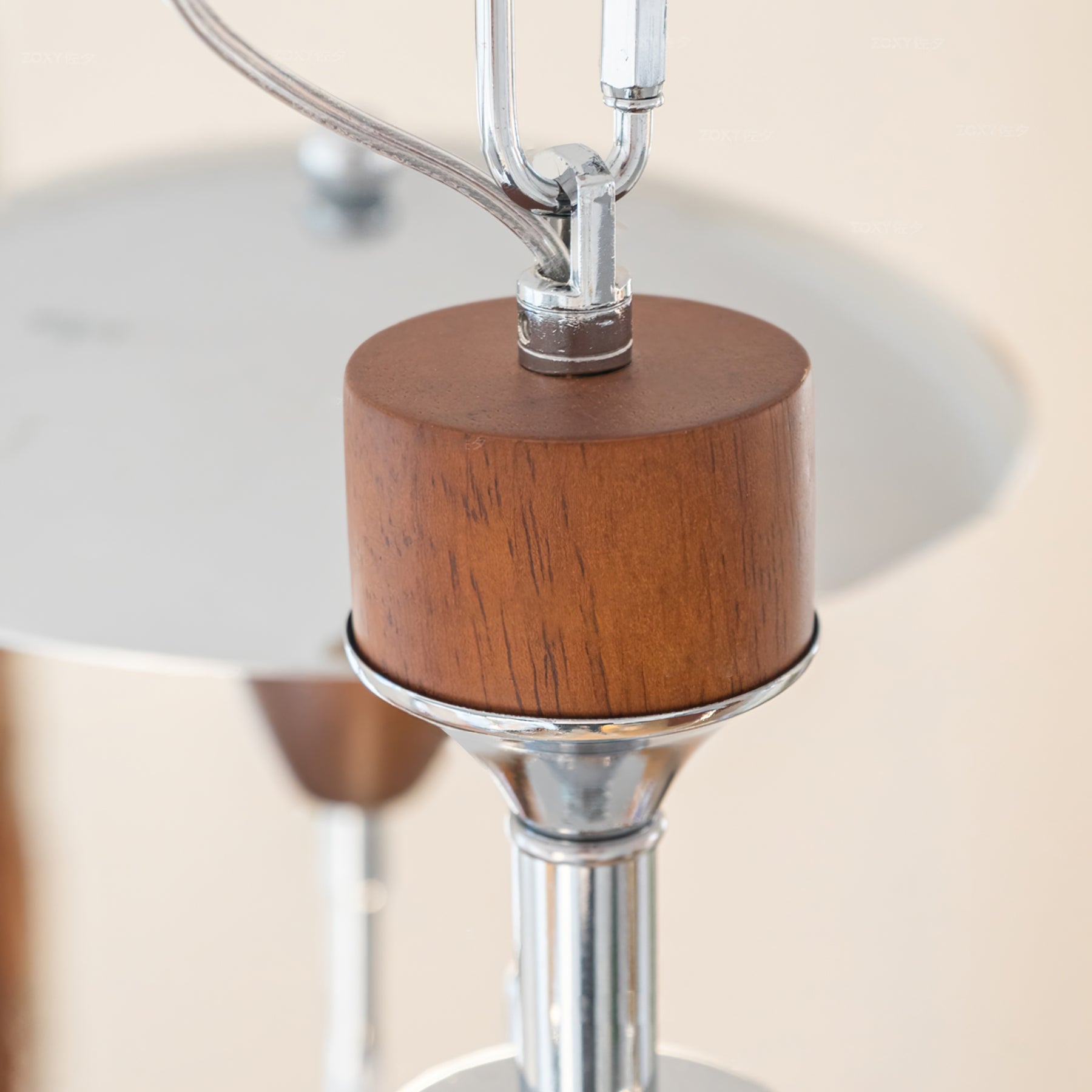 Peggy Chrome Chandelier - Lumpaz