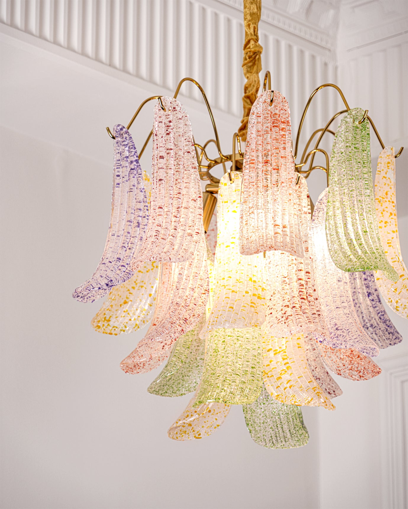 Mazzega Murano Glass Chandelier - Lumpaz