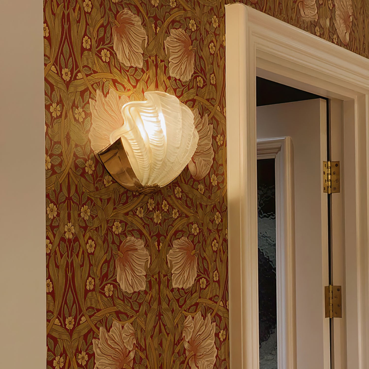 Shell Brass Wall Lamp - Lumpaz