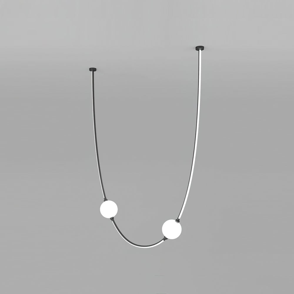 Linea Curva Chandelier - Lumpaz