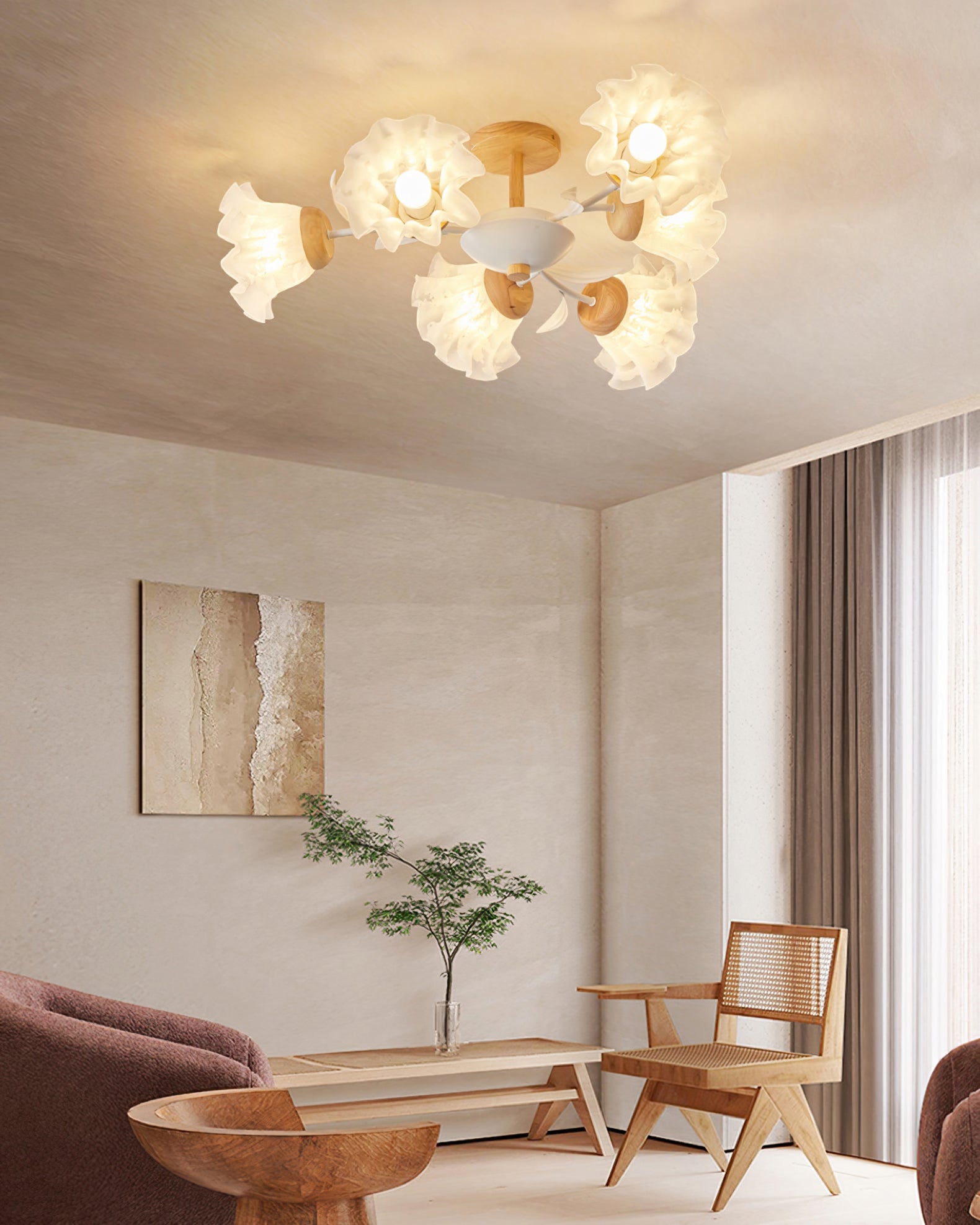 Canister Flower Ceiling Lamp - Lumpaz