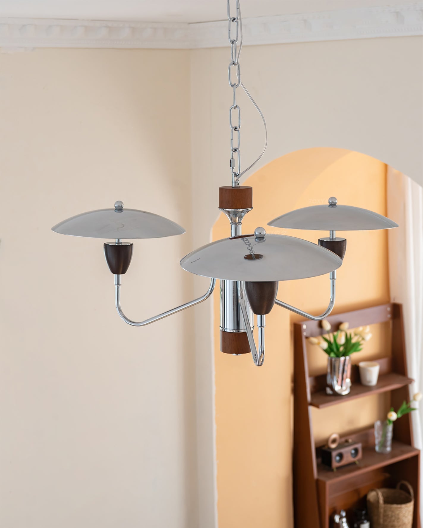 Peggy Chrome Chandelier - Lumpaz