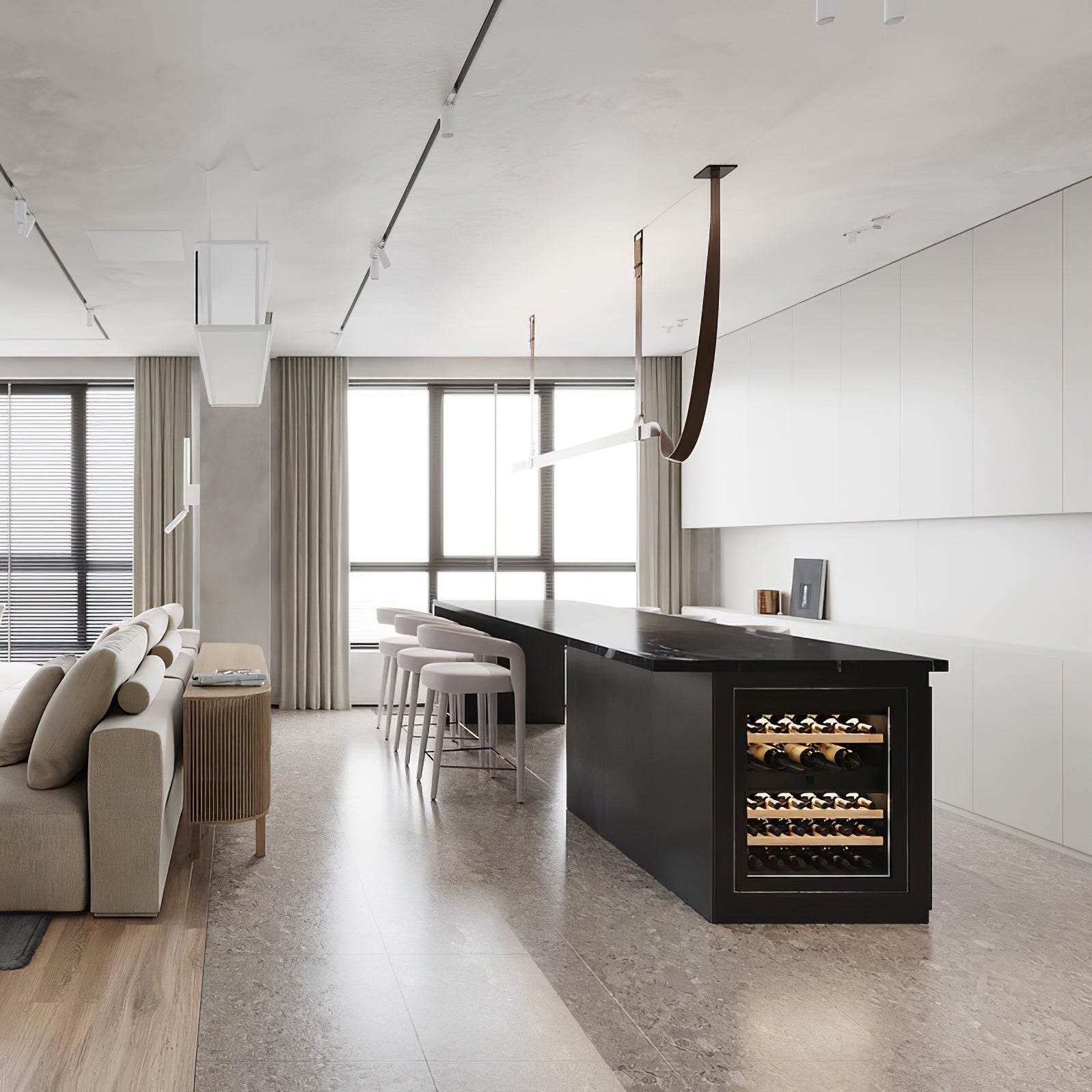 Belt Horizontal Pendant Lamp - Lumpaz