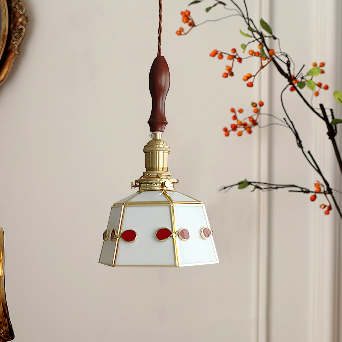 Stained Glass Pendant Lamp - Lumpaz