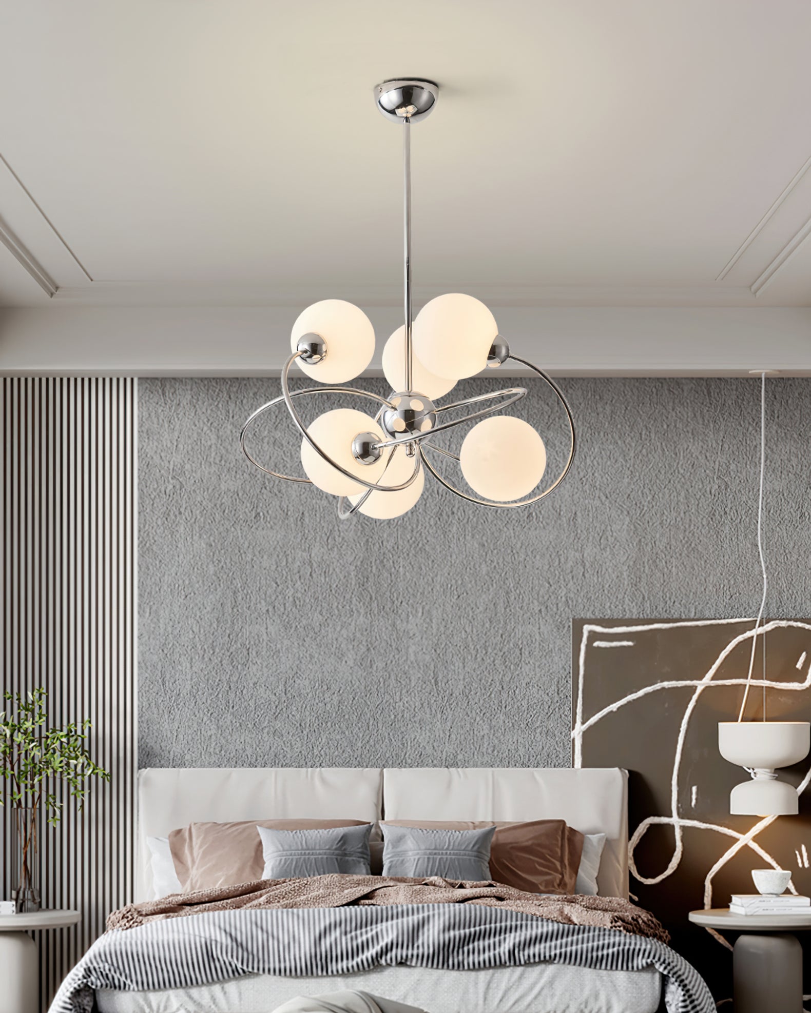 Sputnik Space Age Chandelier - Lumpaz