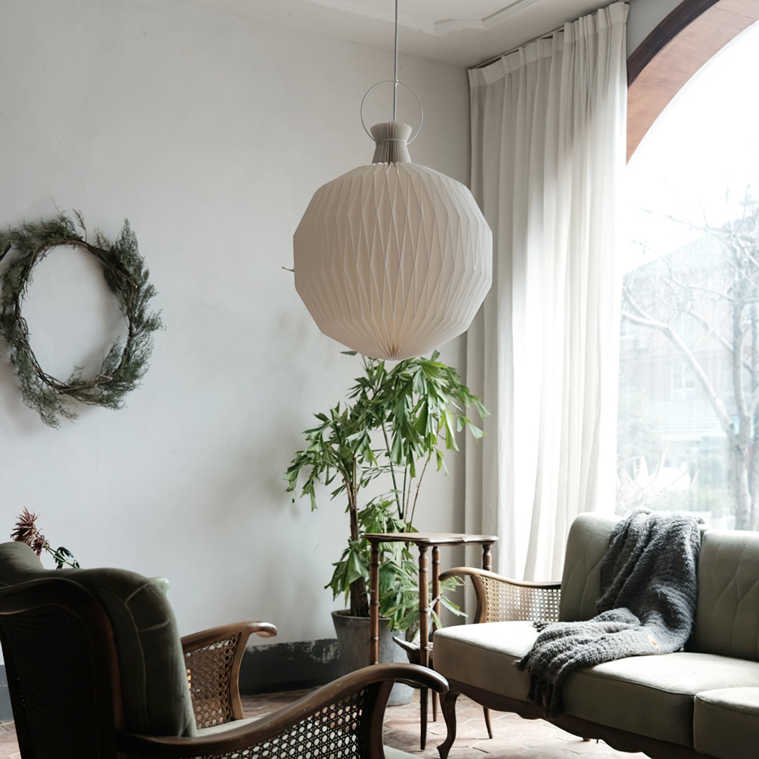 Pineapple Paper Pendant Lamp - Lumpaz