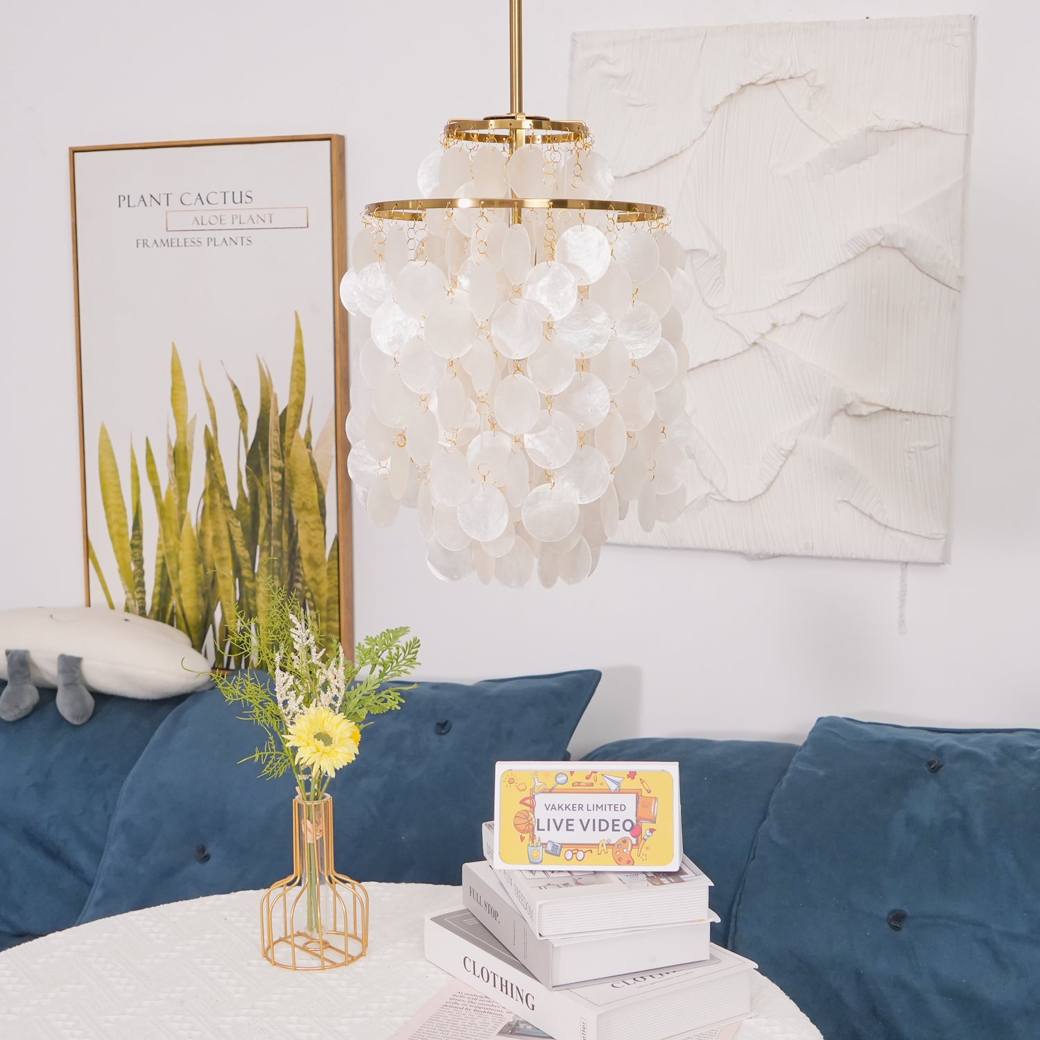 Seashells Pendant Light - Lumpaz