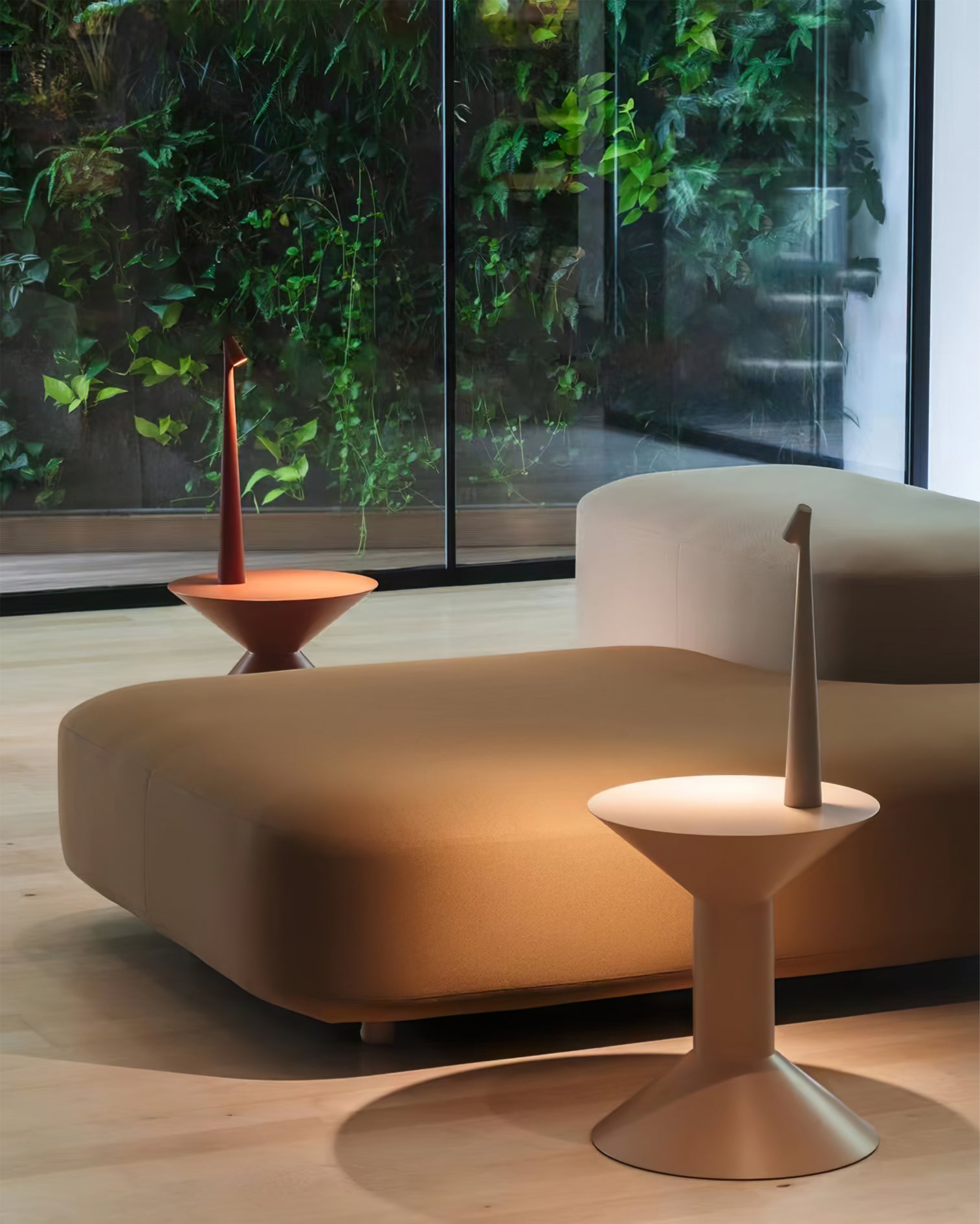 Africa Built-in Battery Table Lamp - Lumpaz
