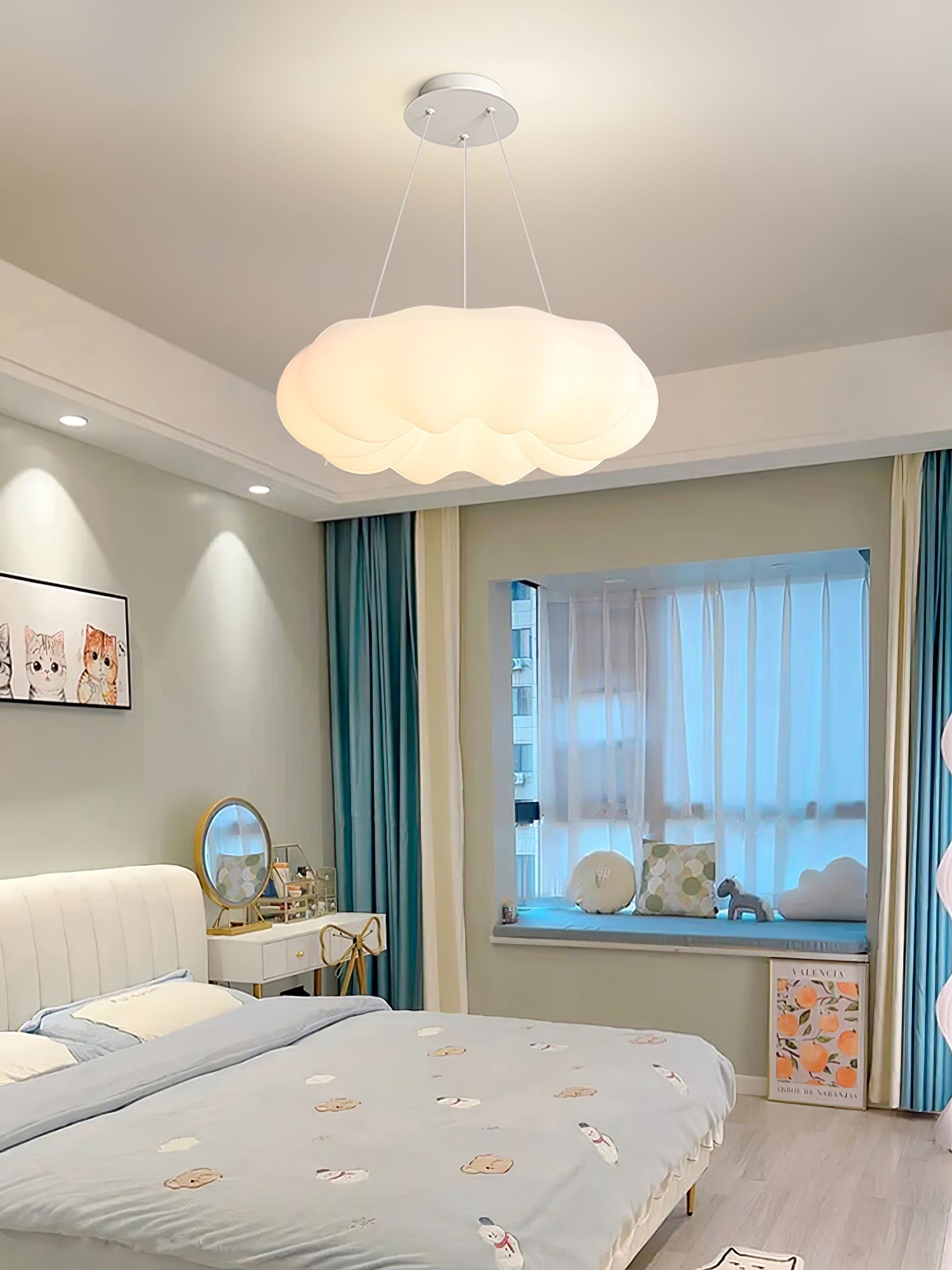 Cloud Kumo Pendant Light - Lumpaz