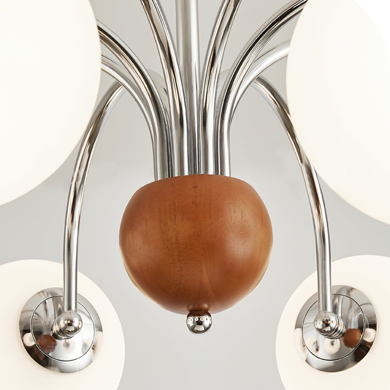 Polpgne Chrome Chandelier - Lumpaz