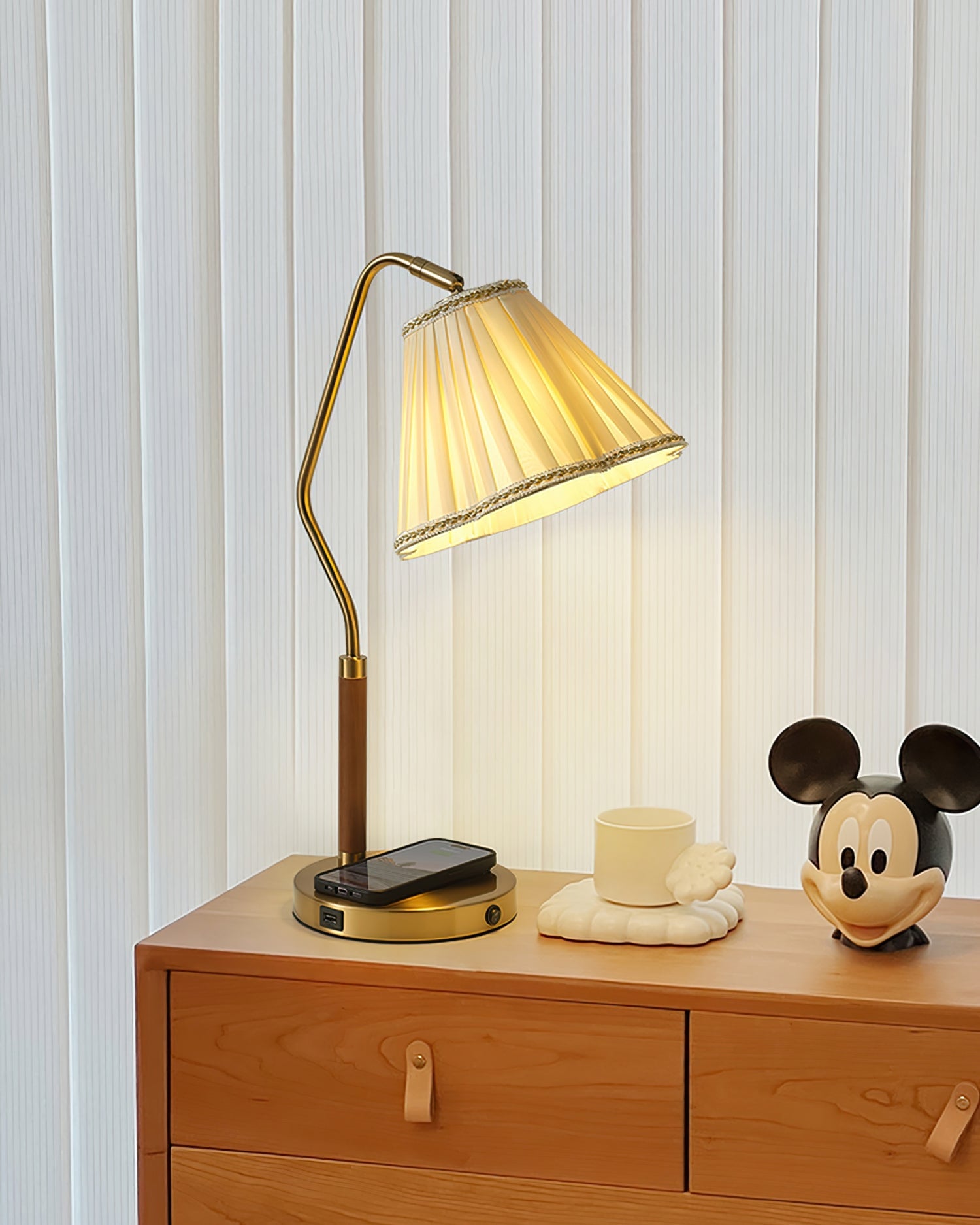 Florentine Fabric Table Lamp - Lumpaz