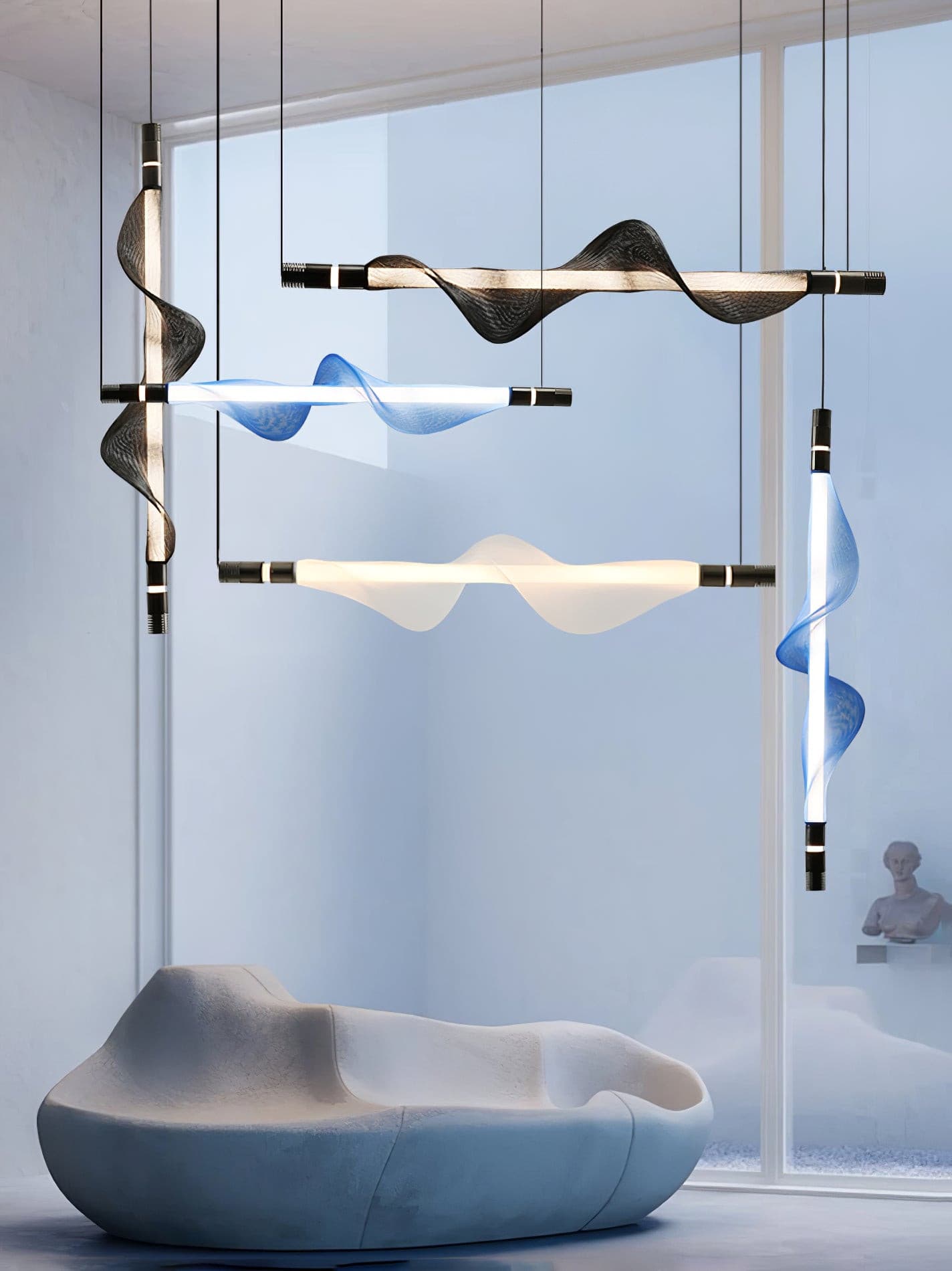 Vapour Pendant Light - Lumpaz