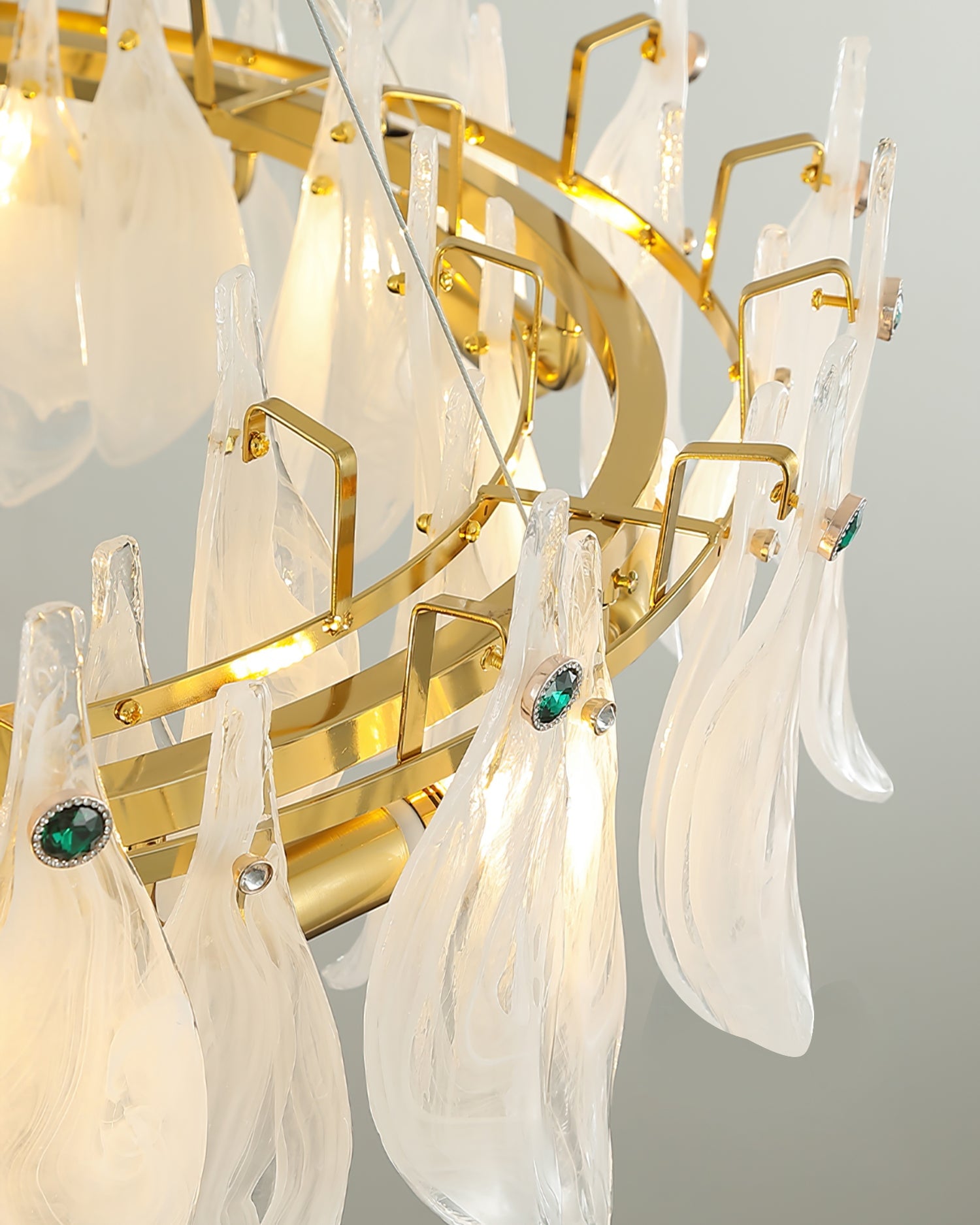 Valentino Cloud Glass Chandelier - Lumpaz