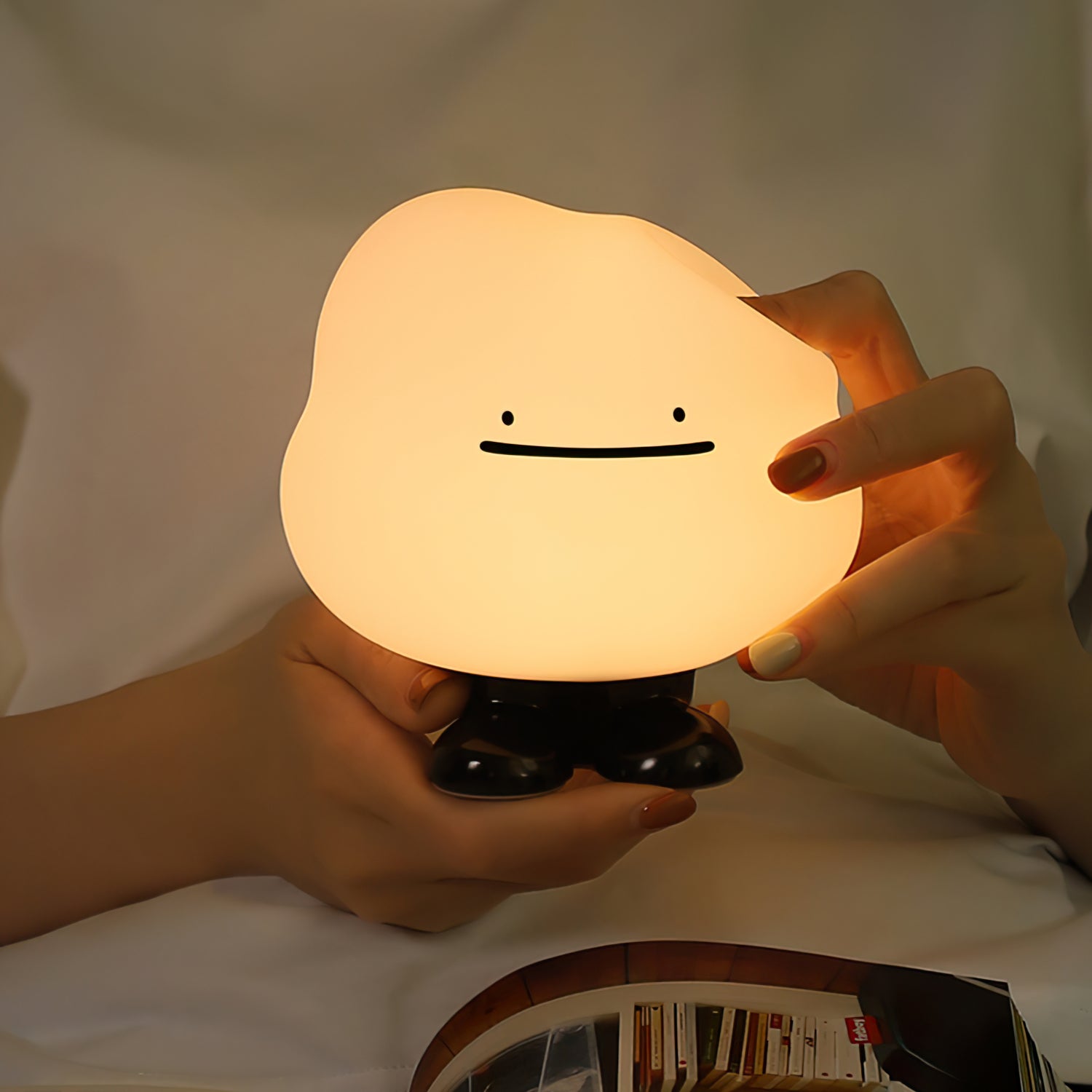Cloud Night Built-in Battery Table Lamp - Lumpaz