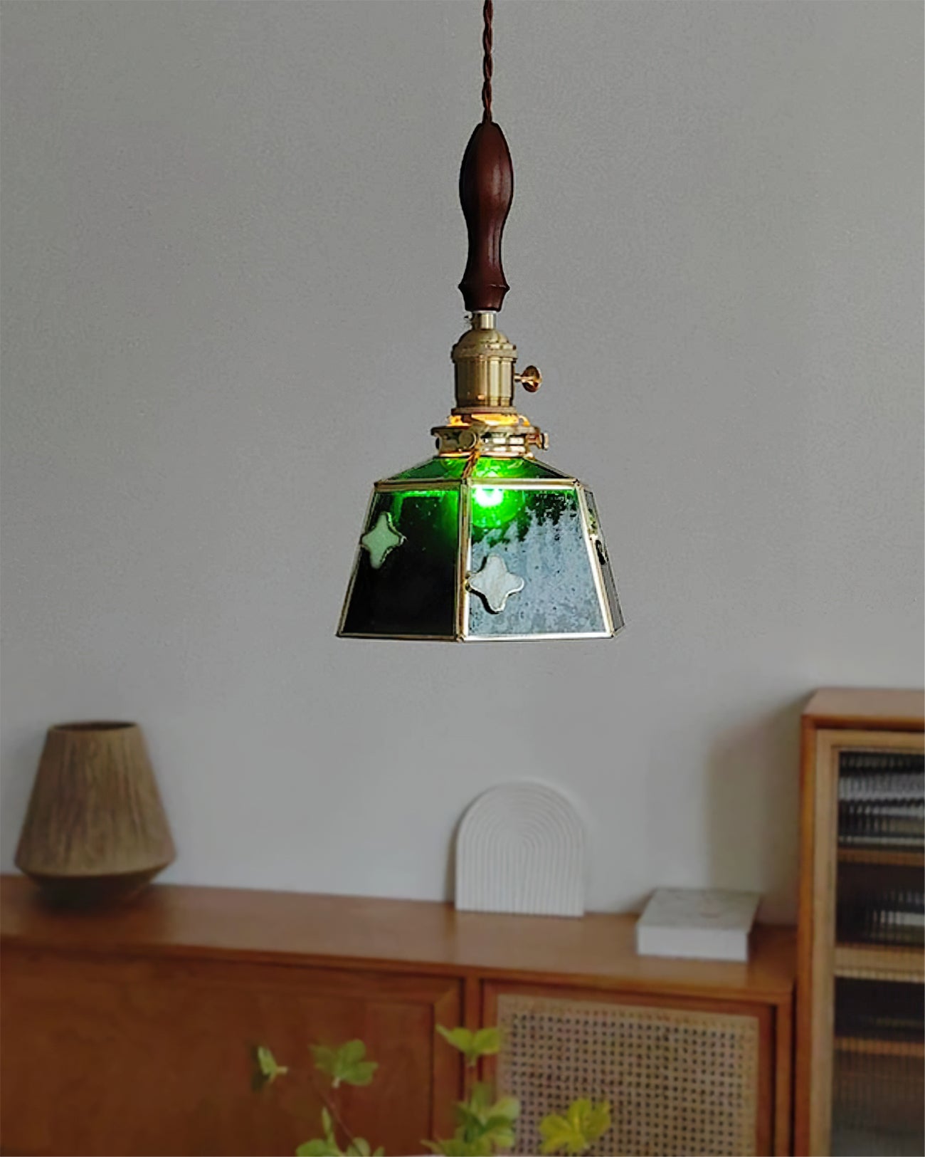 Stained Glass Pendant Lamp - Lumpaz