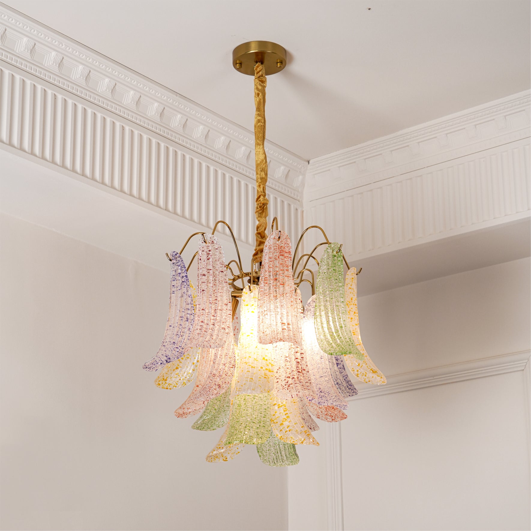 Mazzega Murano Glass Chandelier - Lumpaz