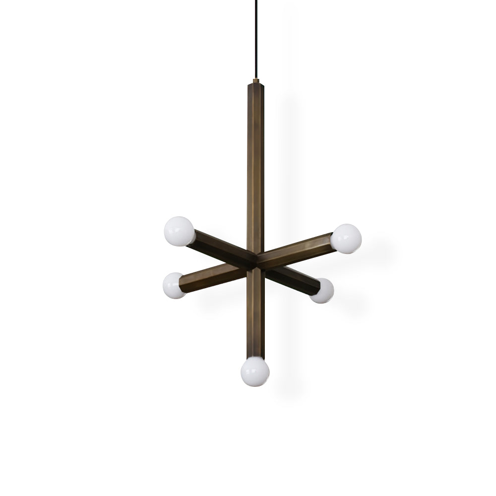 Brass Union Pendant Lamp - Lumpaz