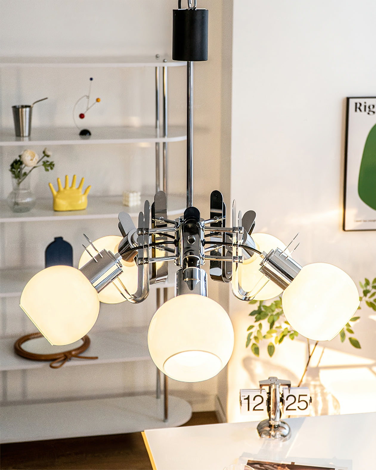 Geometrical Glass Chandelier - Lumpaz