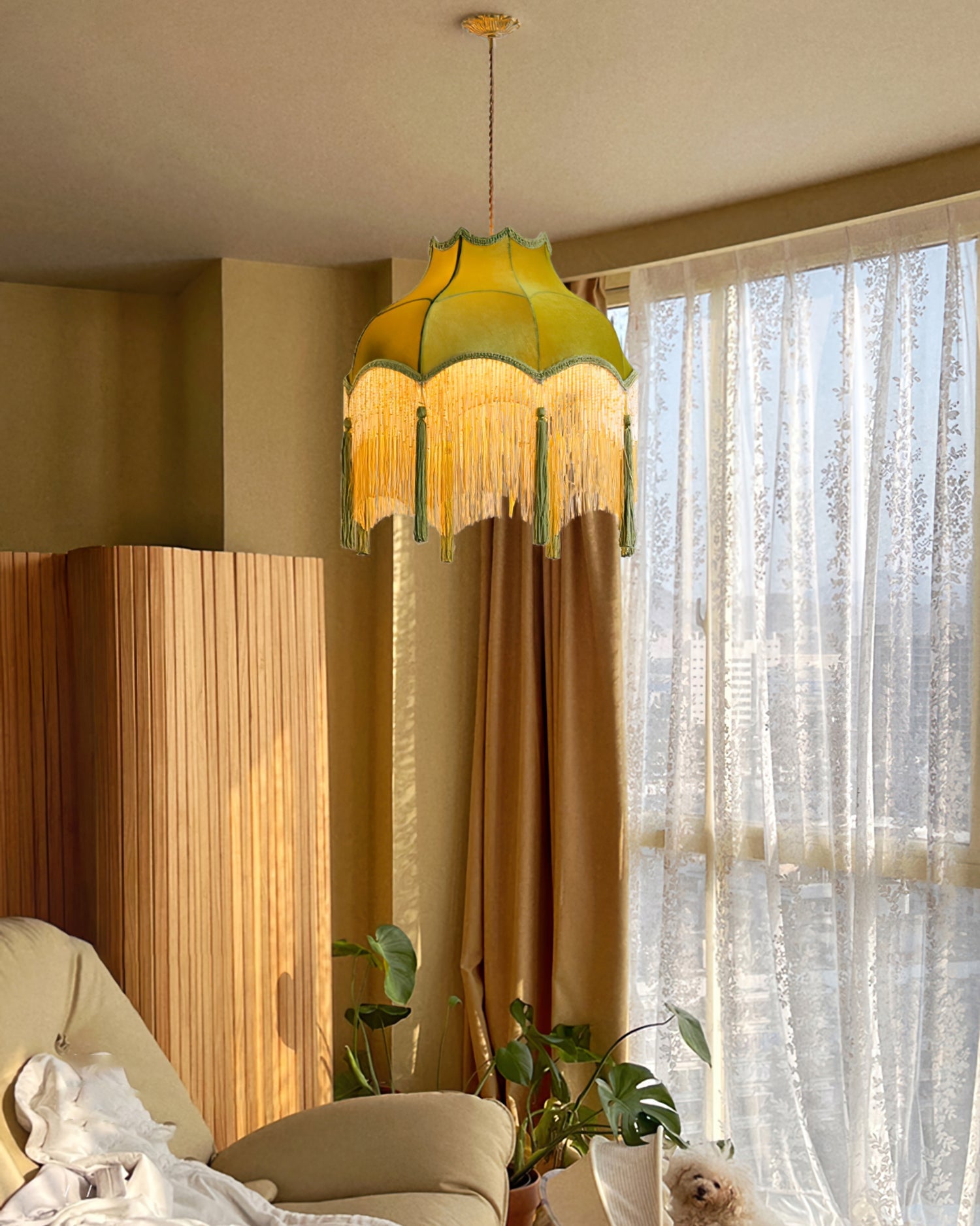 Kennedy Fabric Pendant Lamp - Lumpaz