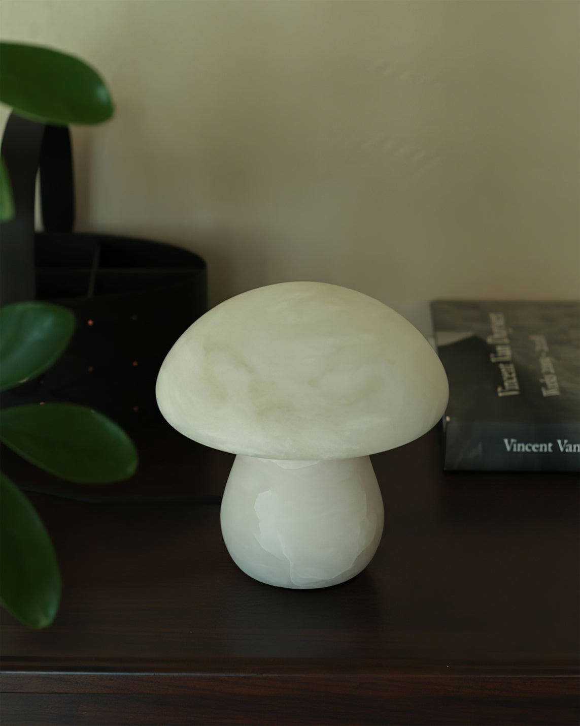 Mushroom Alabaster Table Lamp - Lumpaz