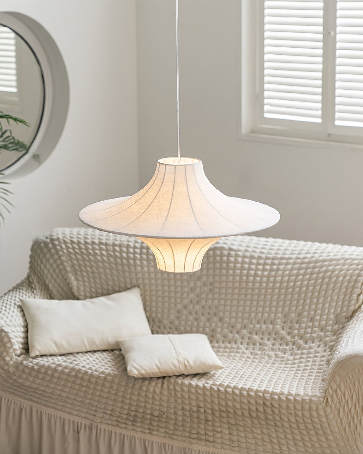 Lokki Silk Pendant Lamp - Lumpaz