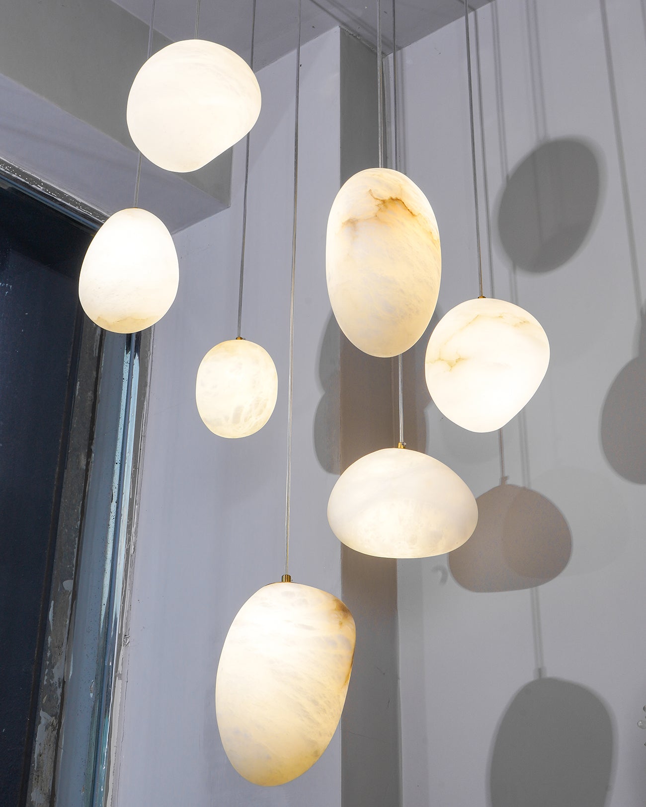 Goose Alabaster Pendant lamp - Lumpaz