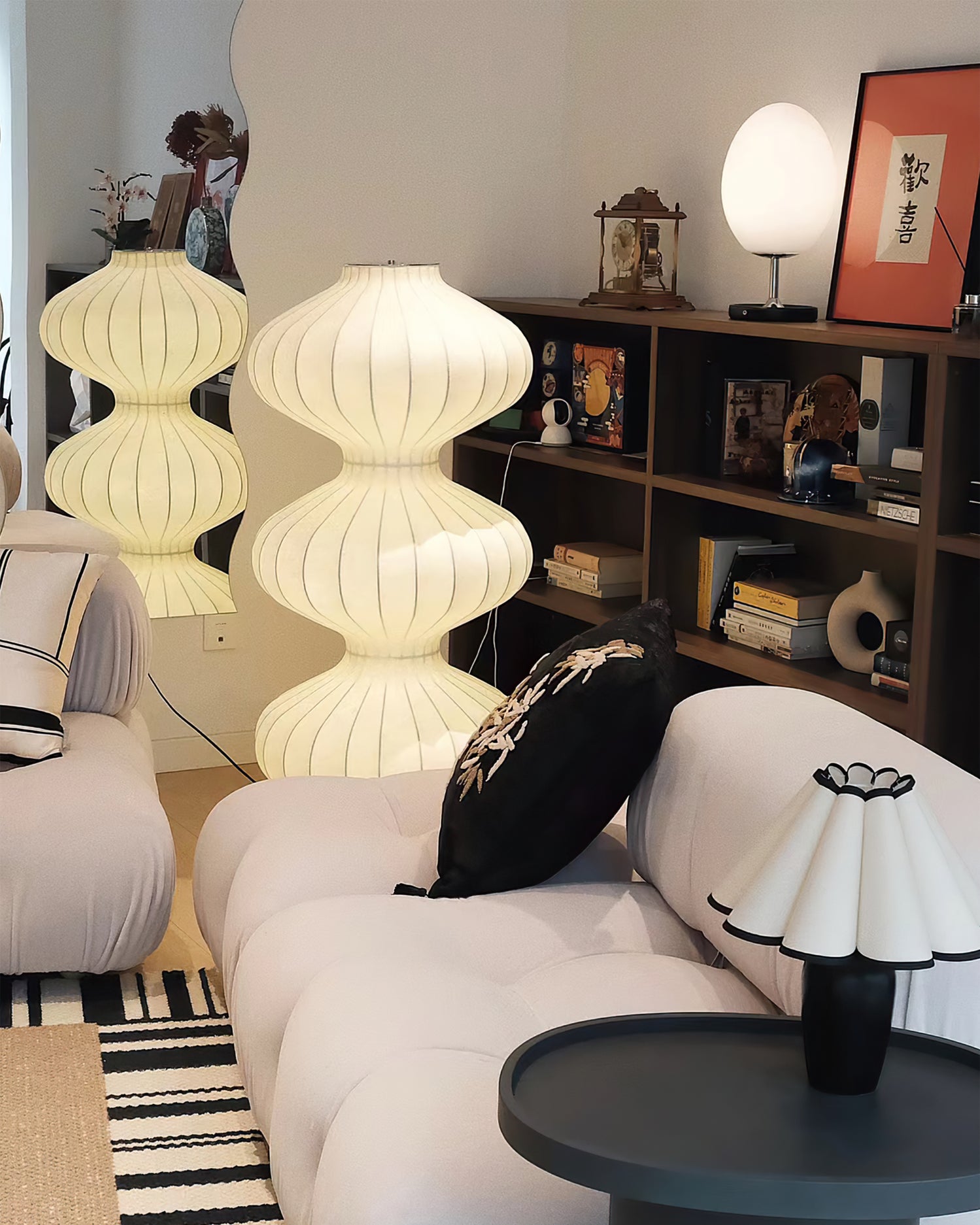 Mudusa Silk Floor Lamp - Lumpaz