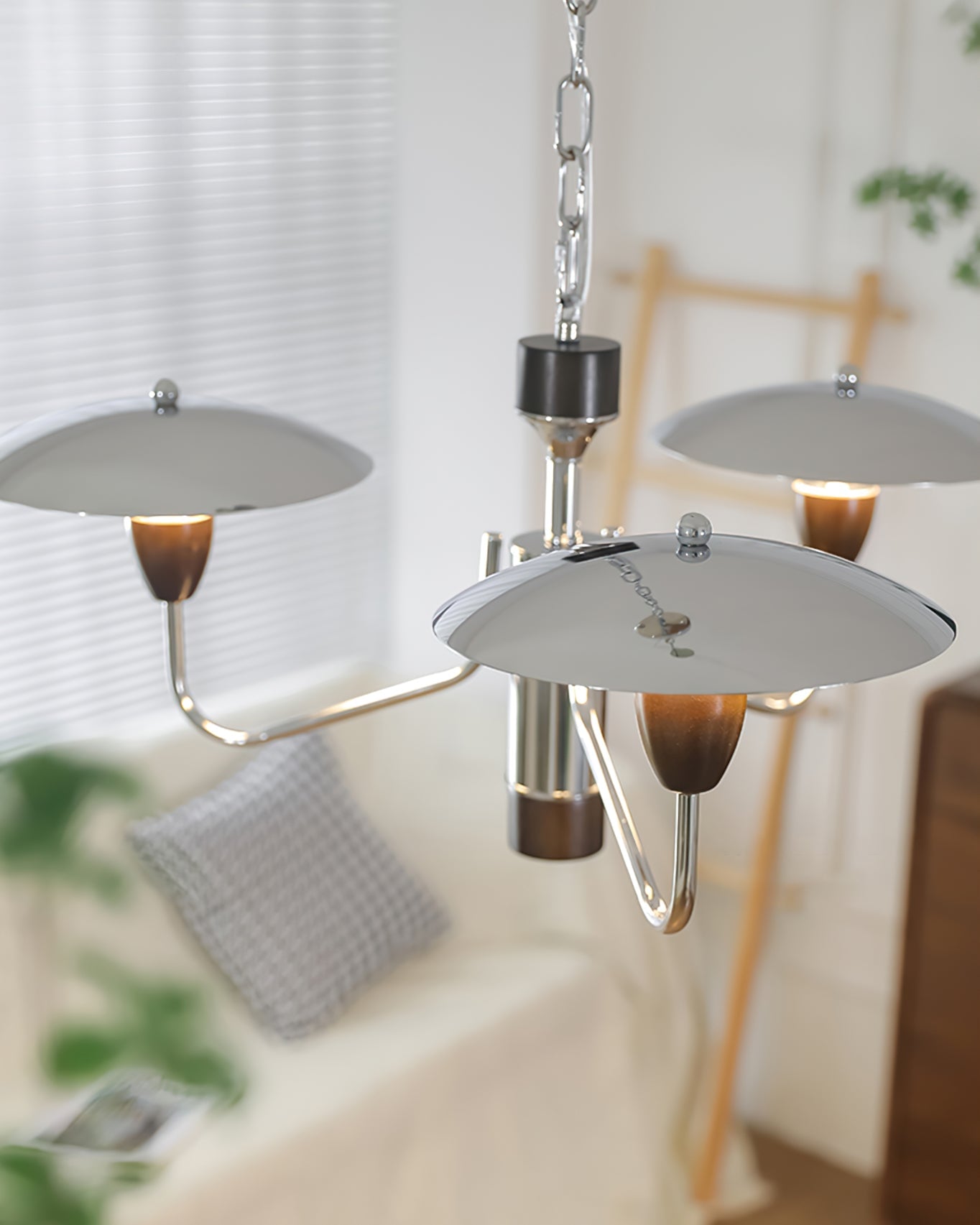 Peggy Chrome Chandelier - Lumpaz
