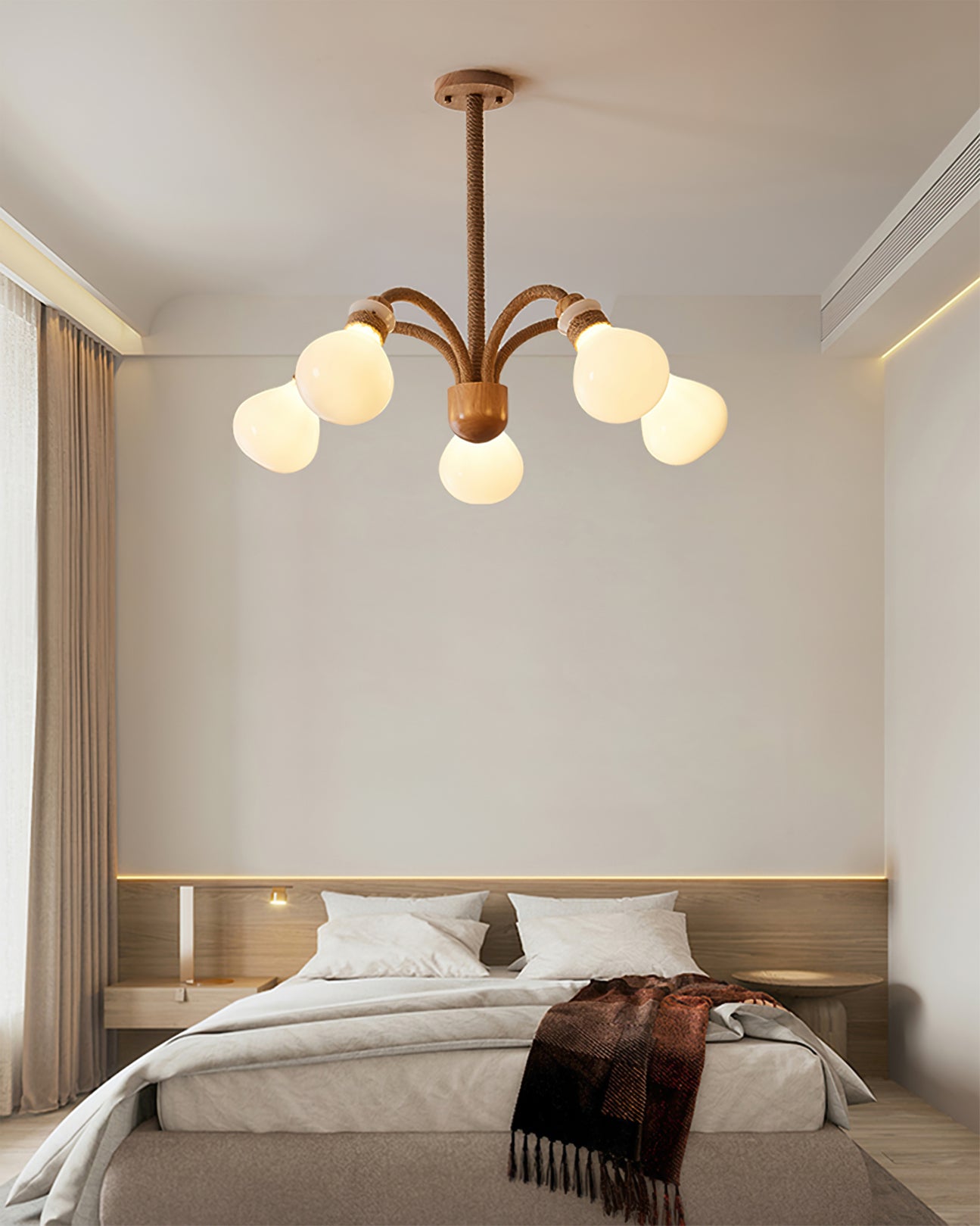Hemp Rope Chandelier - Lumpaz