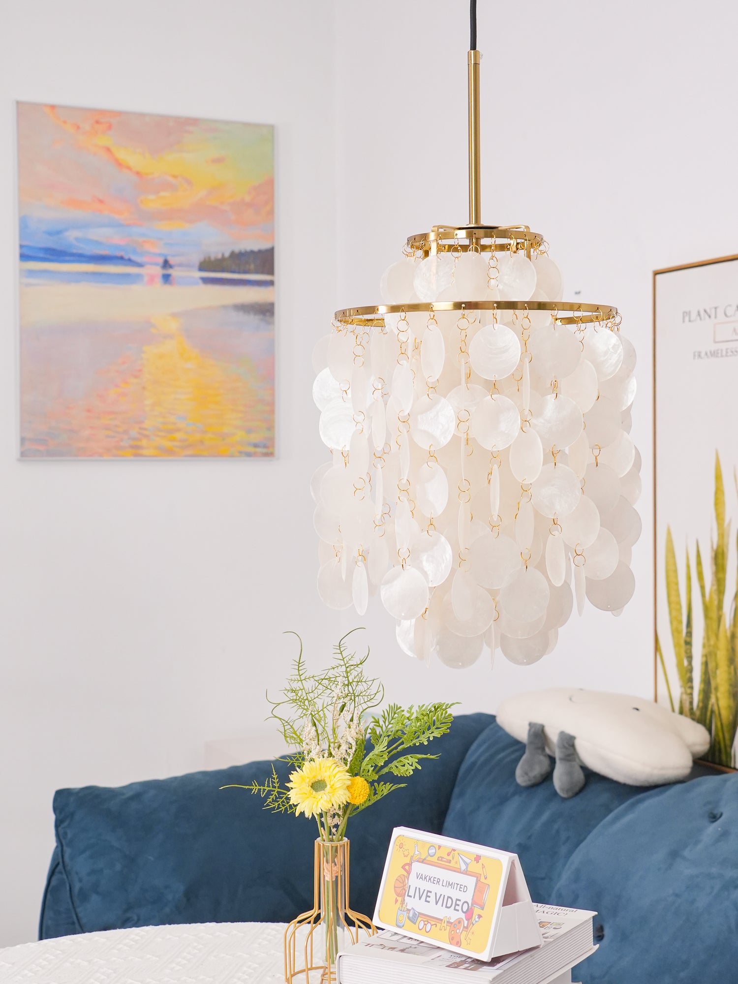 Seashells Pendant Light - Lumpaz