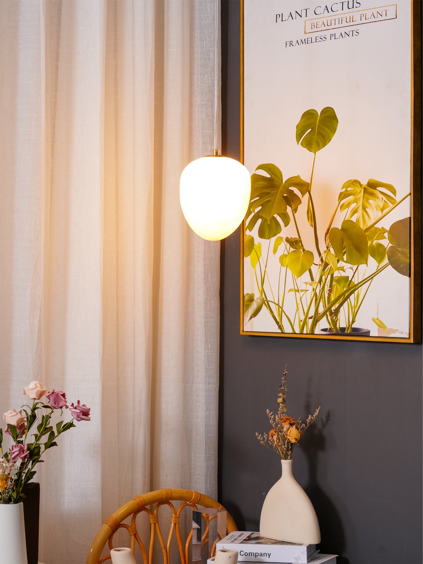 Goose Alabaster Pendant lamp - Lumpaz