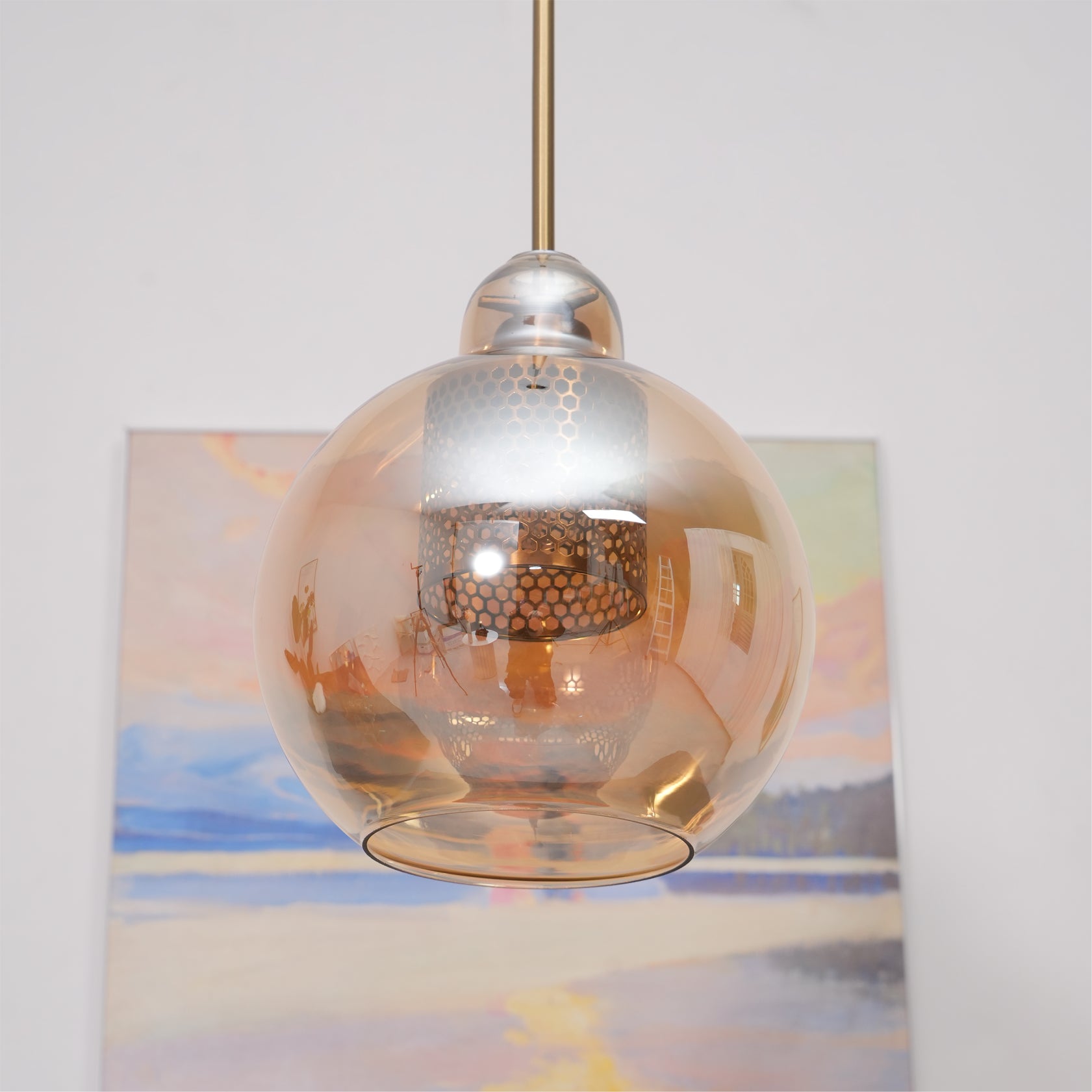 Chiswick Glass Pendant Light - Lumpaz