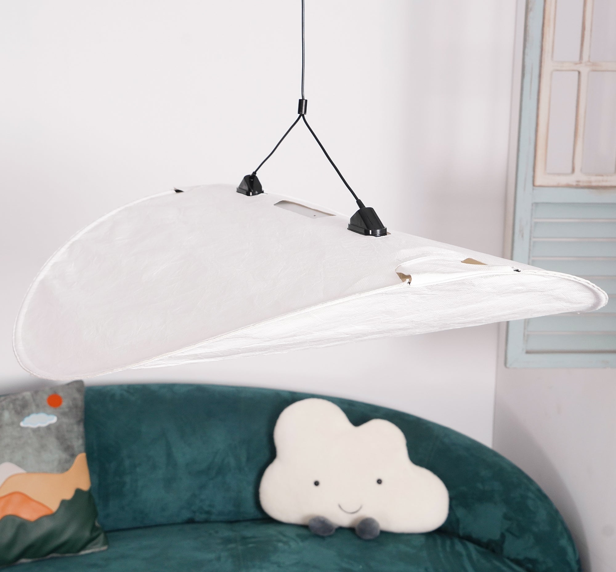 Tense Tyvek Pendant Lamp - Lumpaz