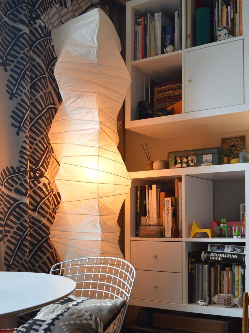 Washi Paper Floor Lamp - Lumpaz