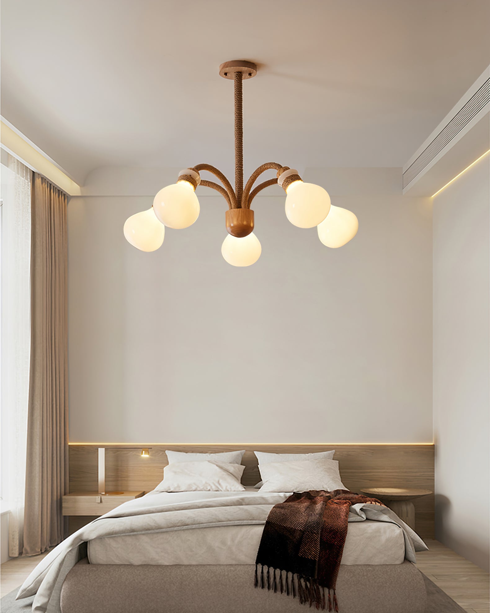 Hemp Rope Chandelier - Lumpaz
