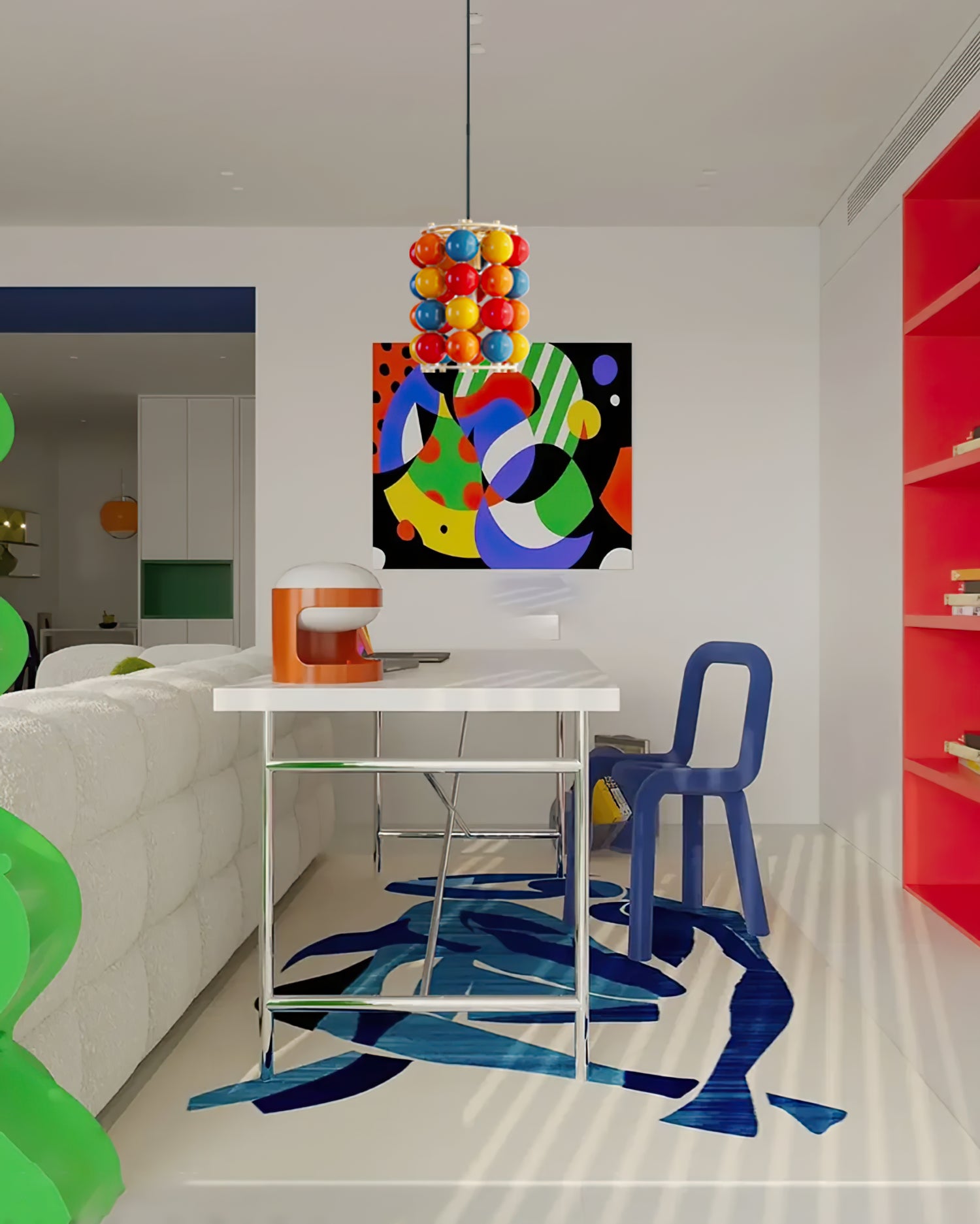 Panton Ball Pendant Lamp - Lumpaz