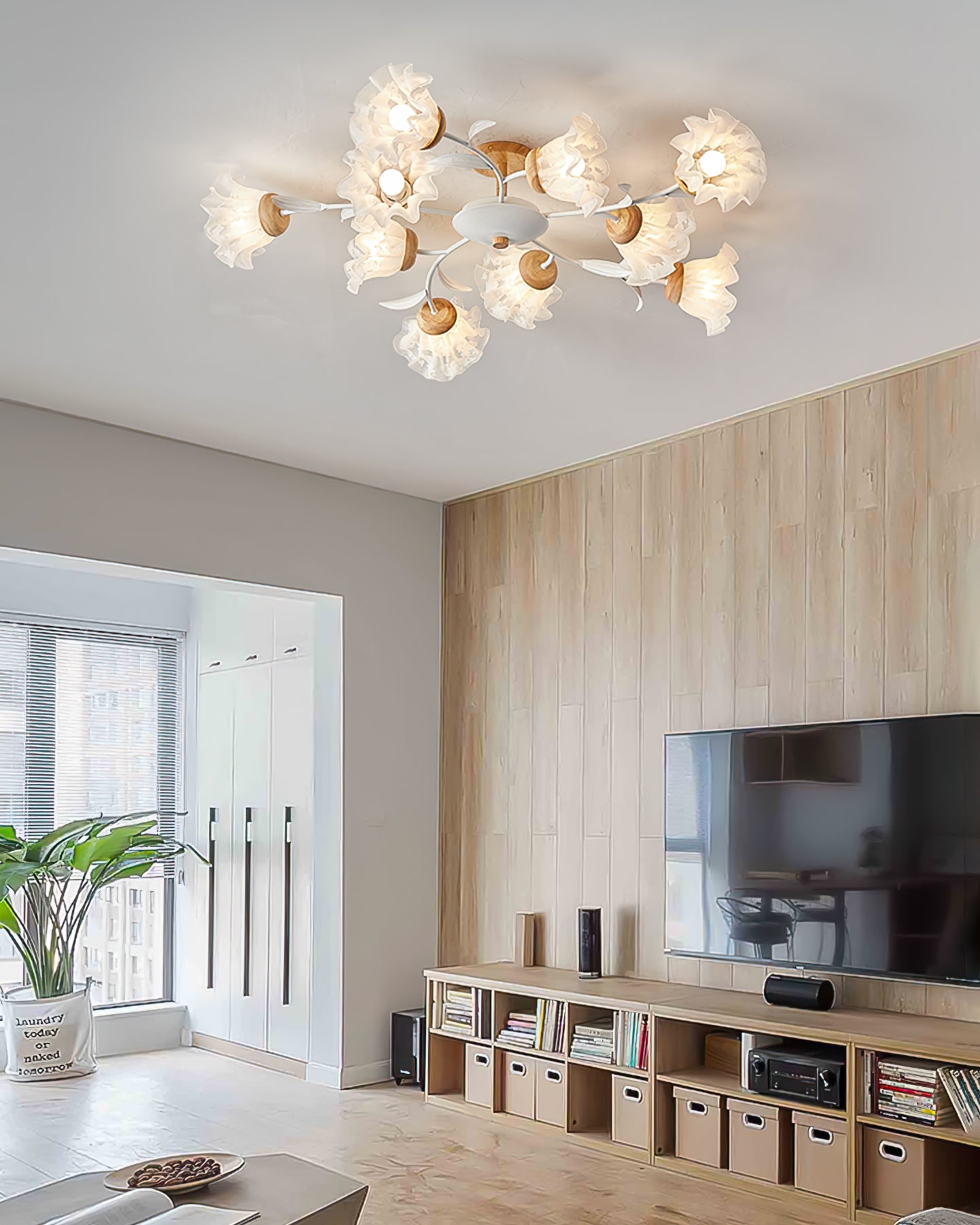 Canister Flower Ceiling Lamp - Lumpaz