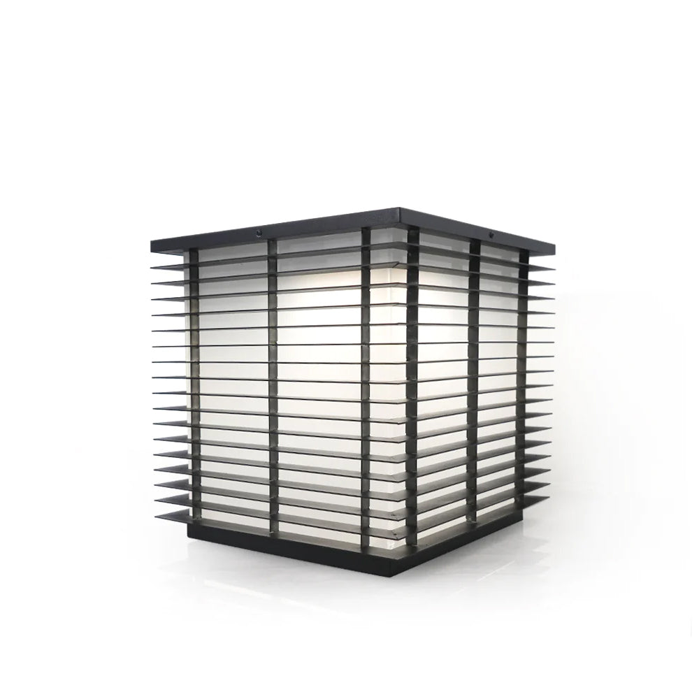 Dojo Lantern Outdoor Lamp With Solar Panel - Lumpaz