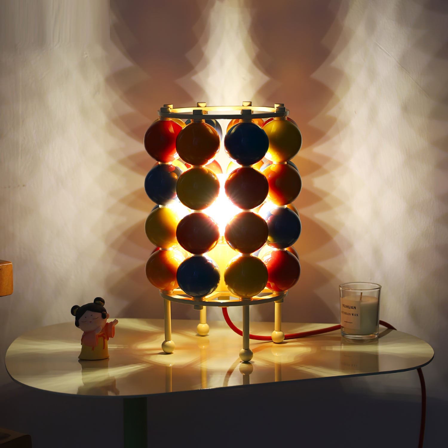Panton Ball Table Lamp - Lumpaz