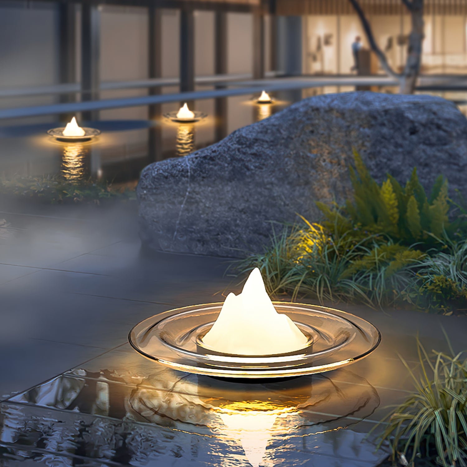 Iceberg Outdoor Post Light - Lumpaz