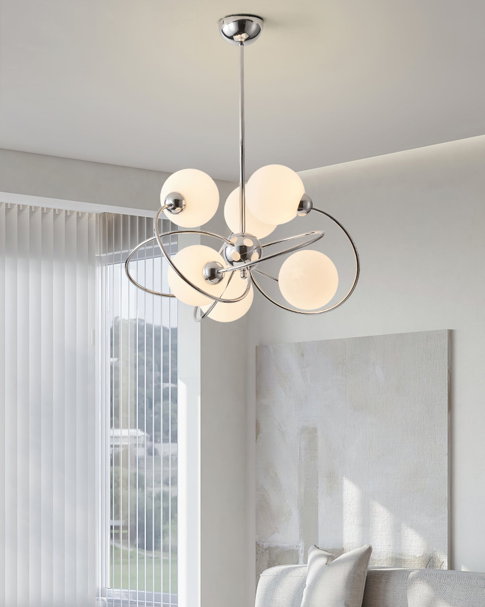 Sputnik Space Age Chandelier - Lumpaz