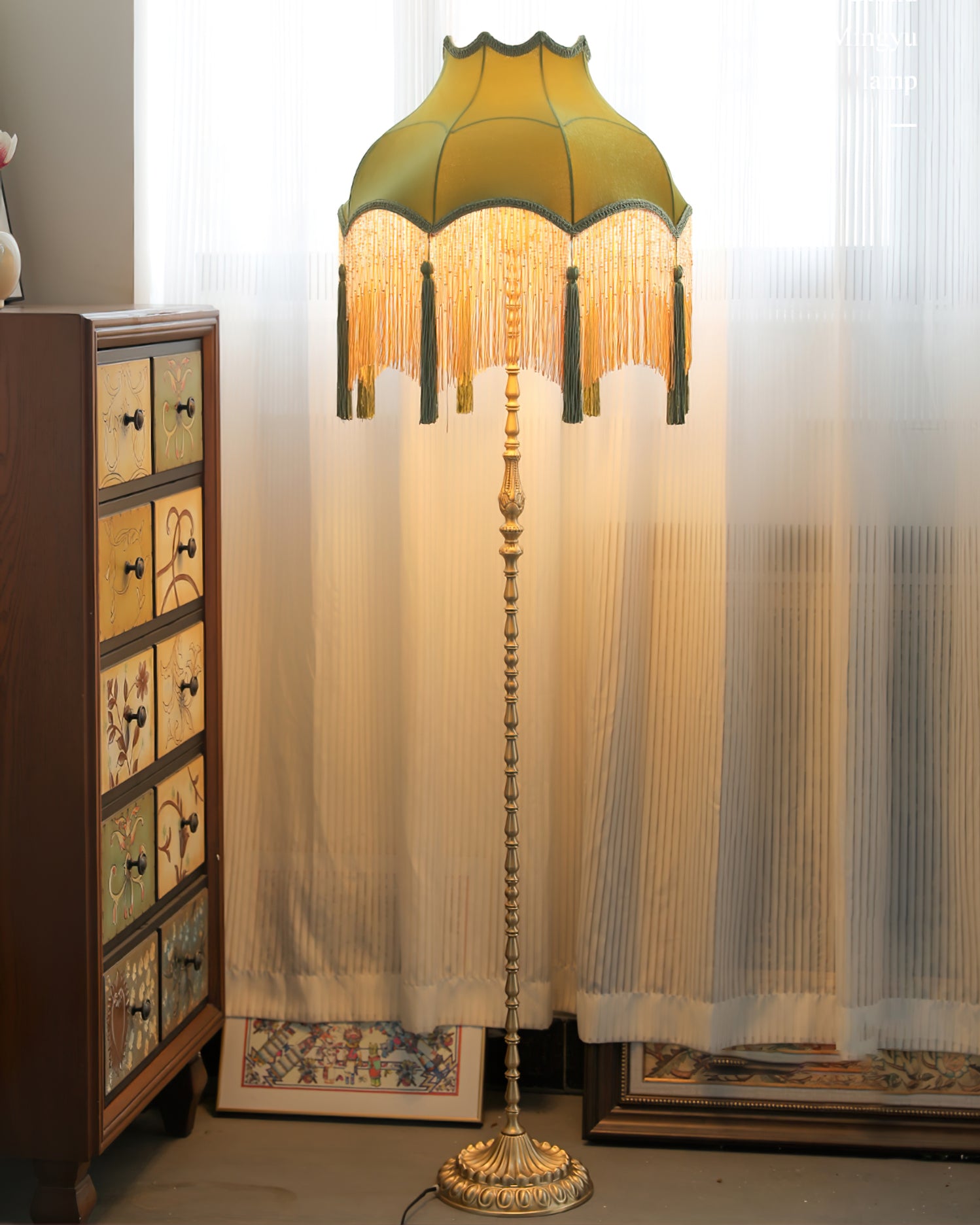 Kennedy Fabric Floor Lamp - Lumpaz