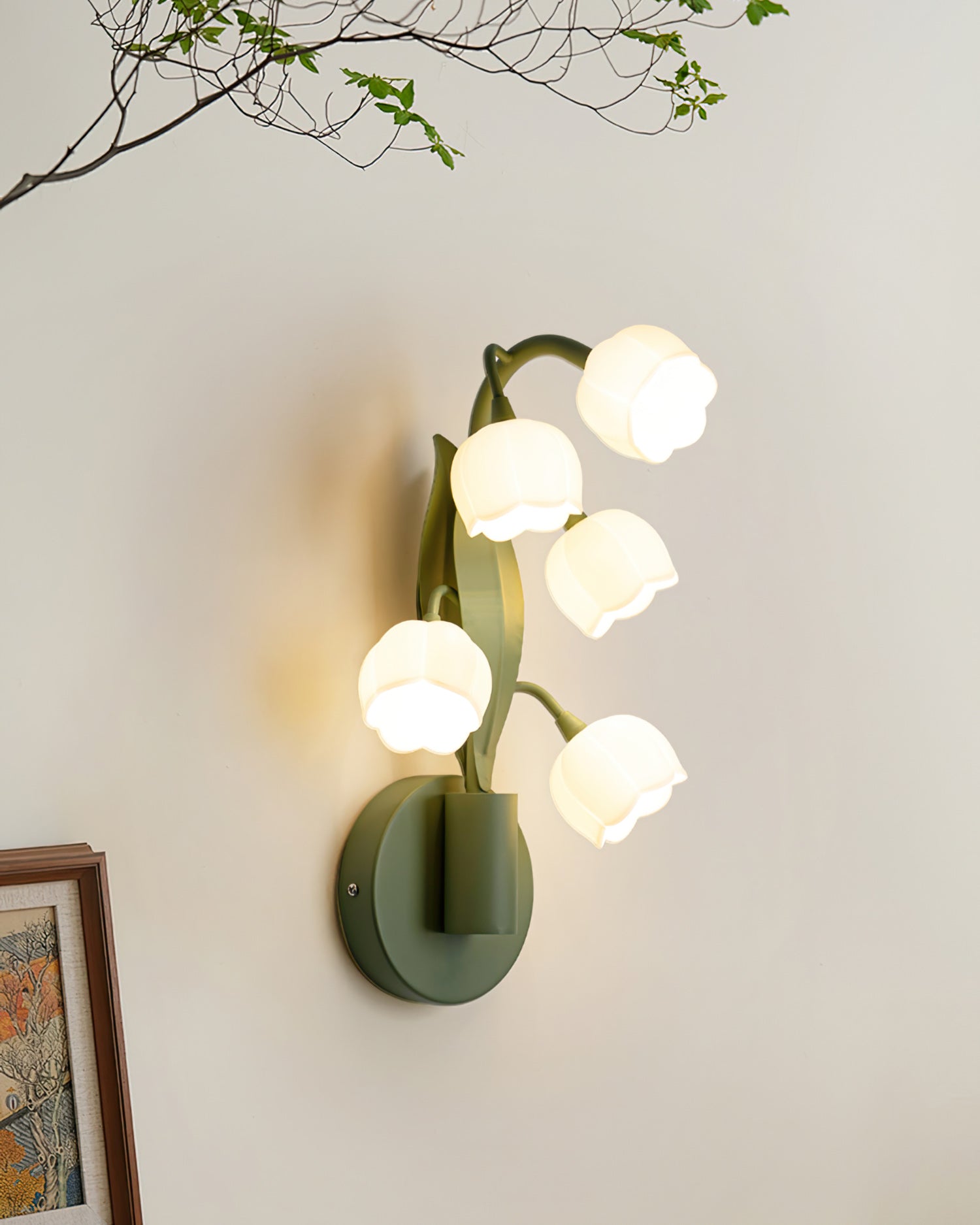 Bell Orchid Wall Lamp - Lumpaz
