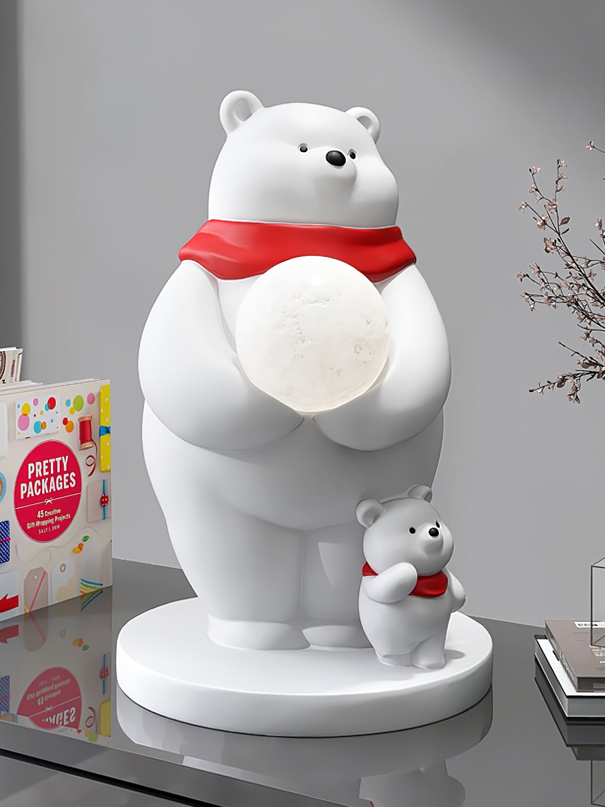Polar Bears Table Lamp - Lumpaz